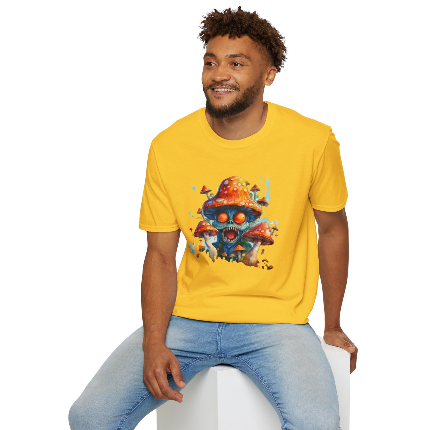 Mashroom Tee Shirt, Mashroom Shirt, Shirt with Funny Mashroom, Shirt with Fungus