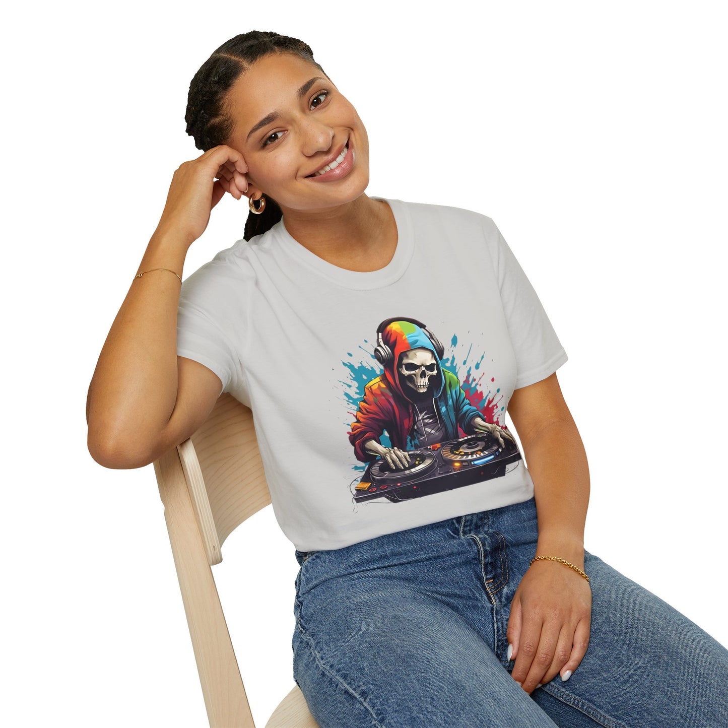 Skull Tee Shirt, Skeleton Shirt, Shirt with Skull, Shirt with Skeleton