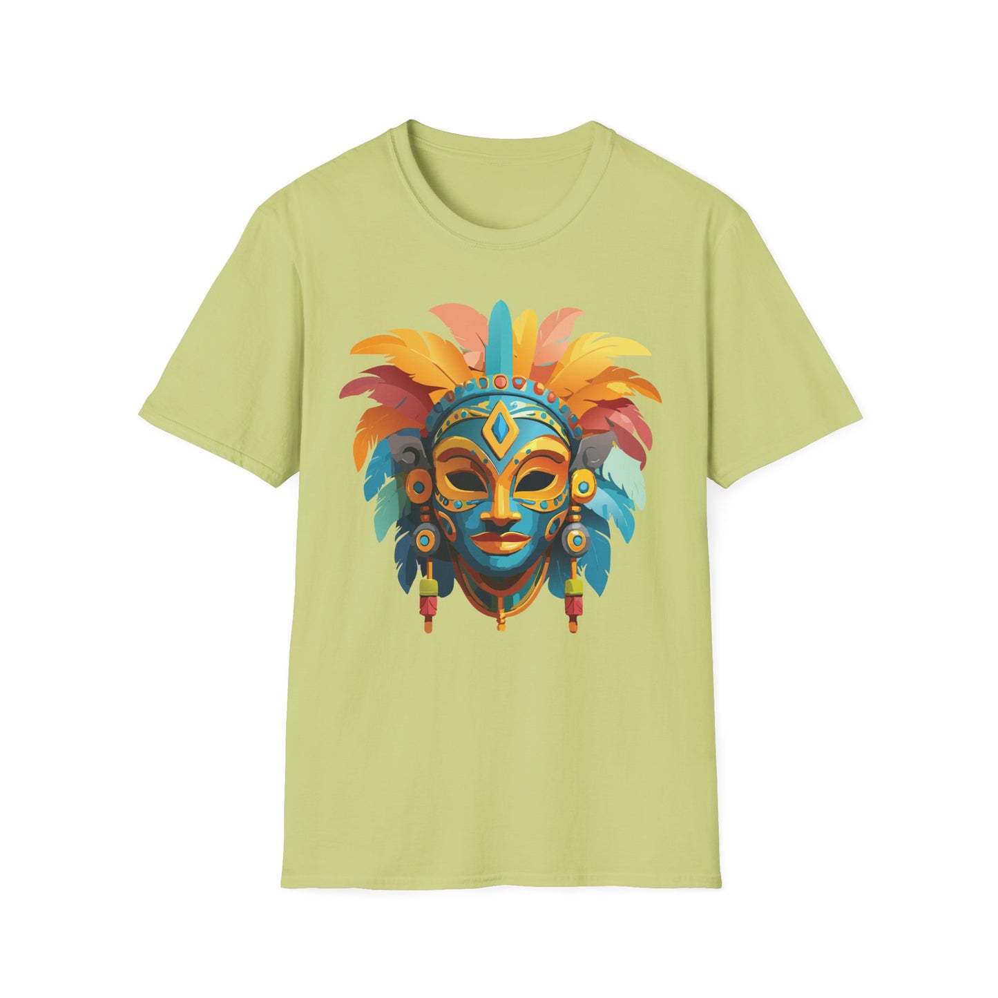 Mask Tee Shirt, Mask Shirt, Shirt with Mask, Masquerade Tees