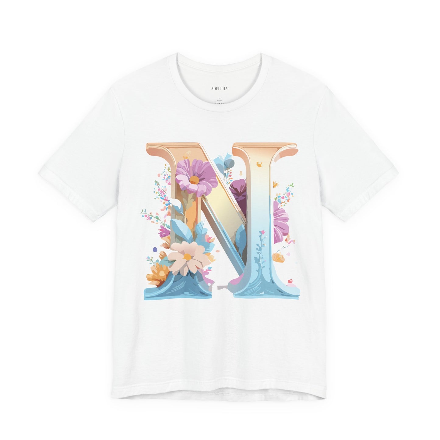Letter Shirt, Letter N Shirt