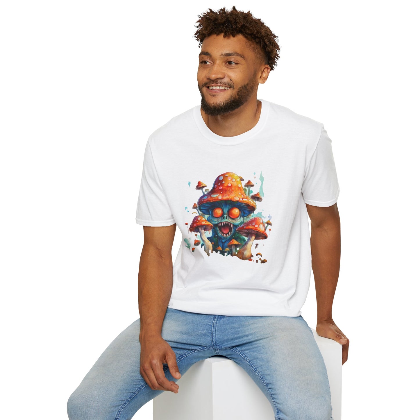 Mashroom Tee Shirt, Mashroom Shirt, Shirt with Funny Mashroom, Shirt with Fungus