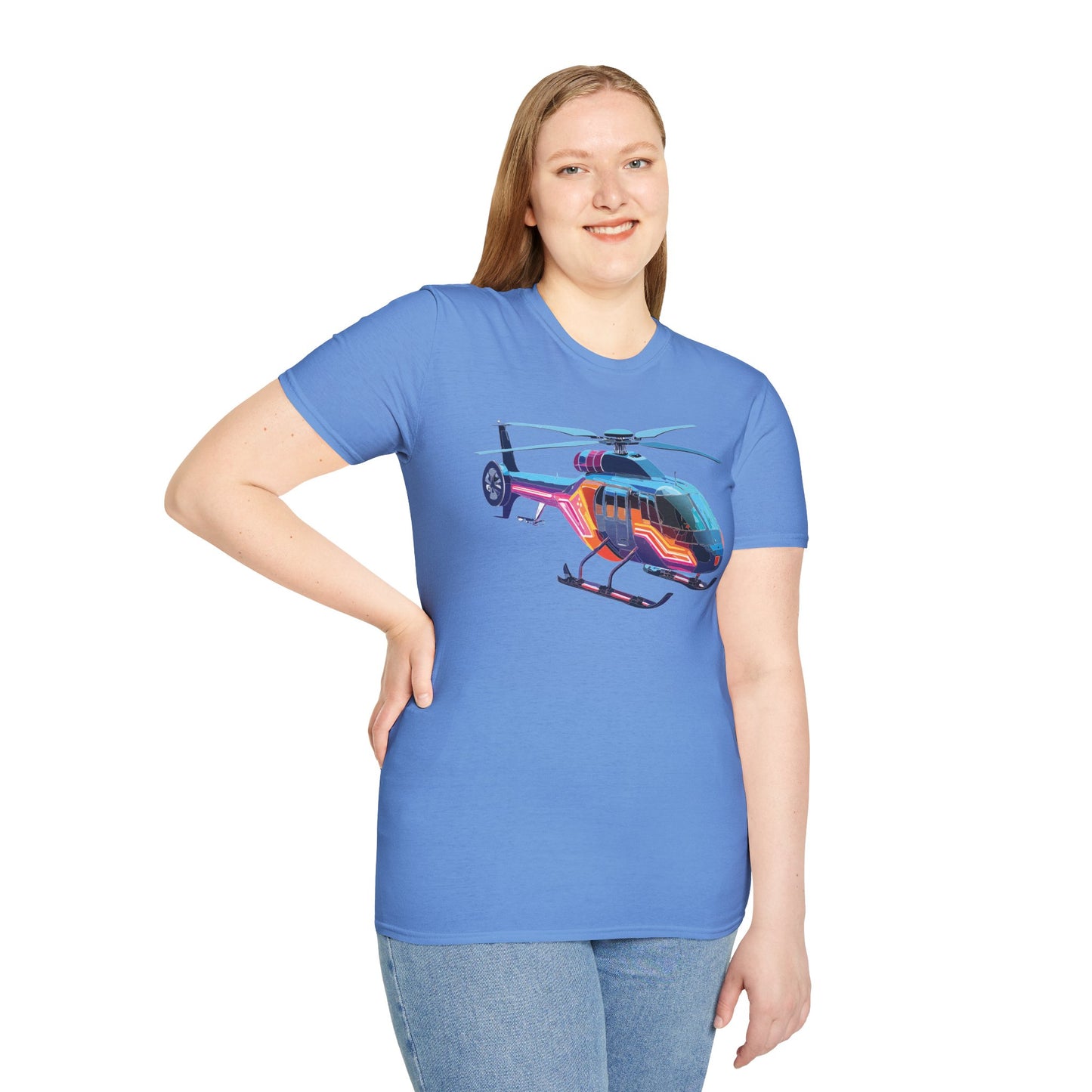 Chopper Shirt, Helicopter Shirt, Shirt with Helicopter, T Shirt with Chopper