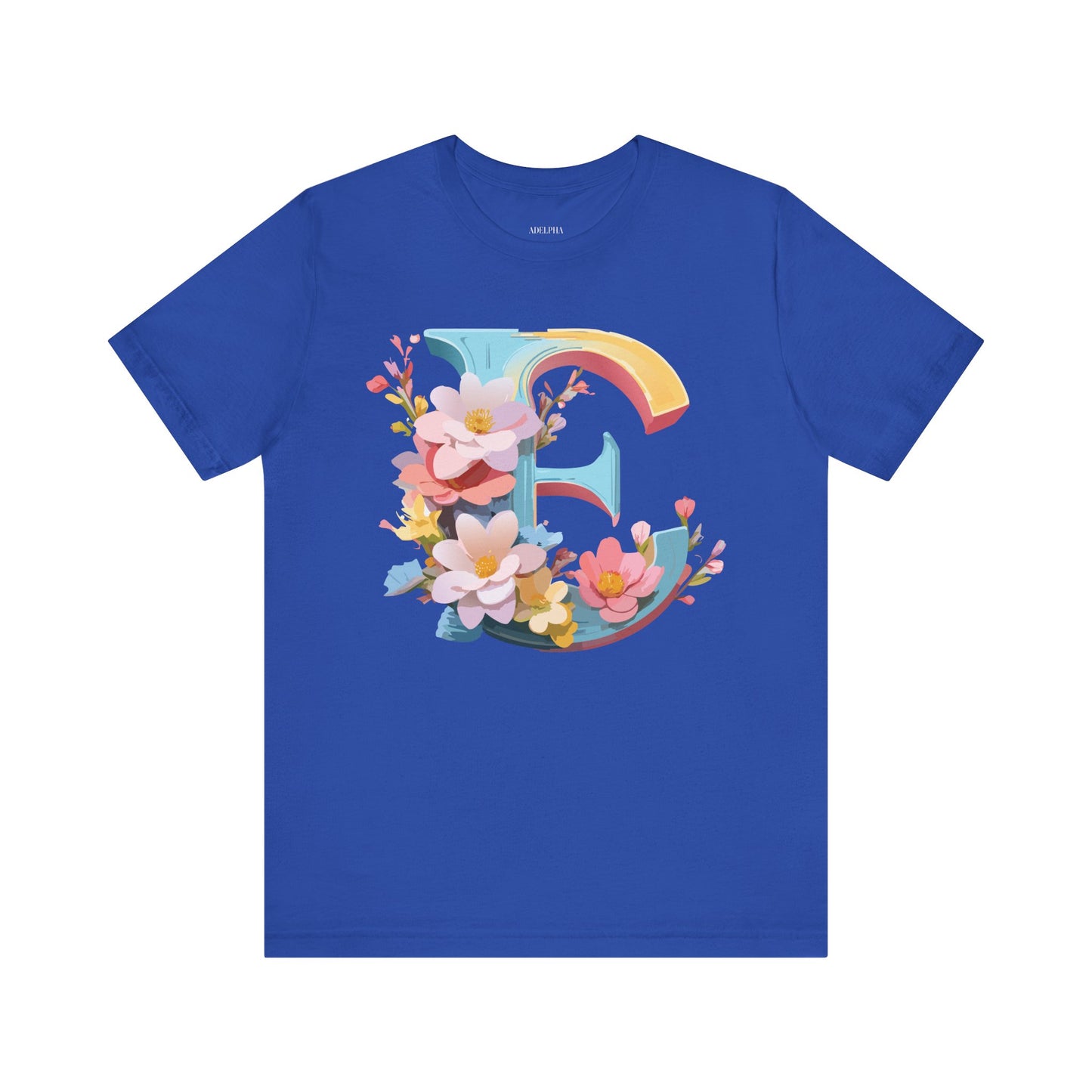 Letter Shirt, Letter E Shirt