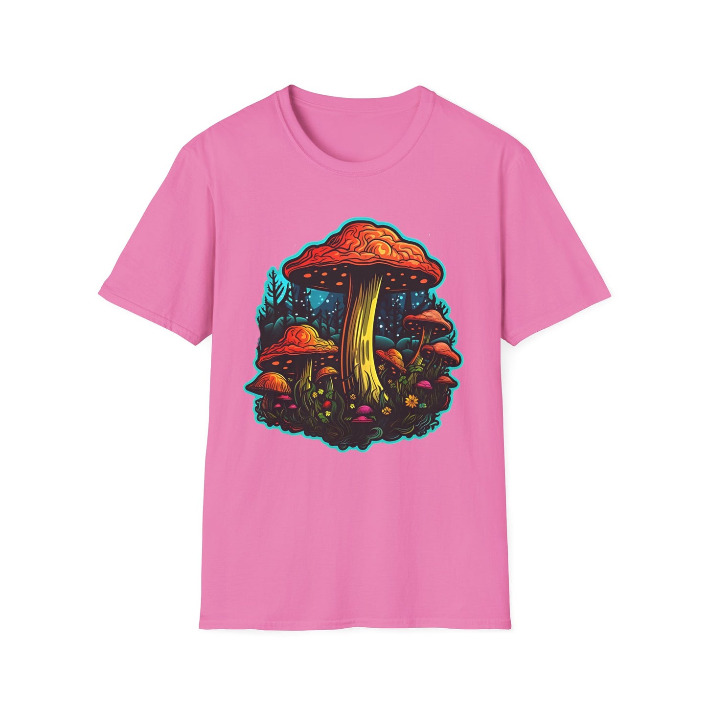 Mashroom Tee Shirt, Mashroom Shirt, Shirt with Funny Mashroom, Shirt with Fungus
