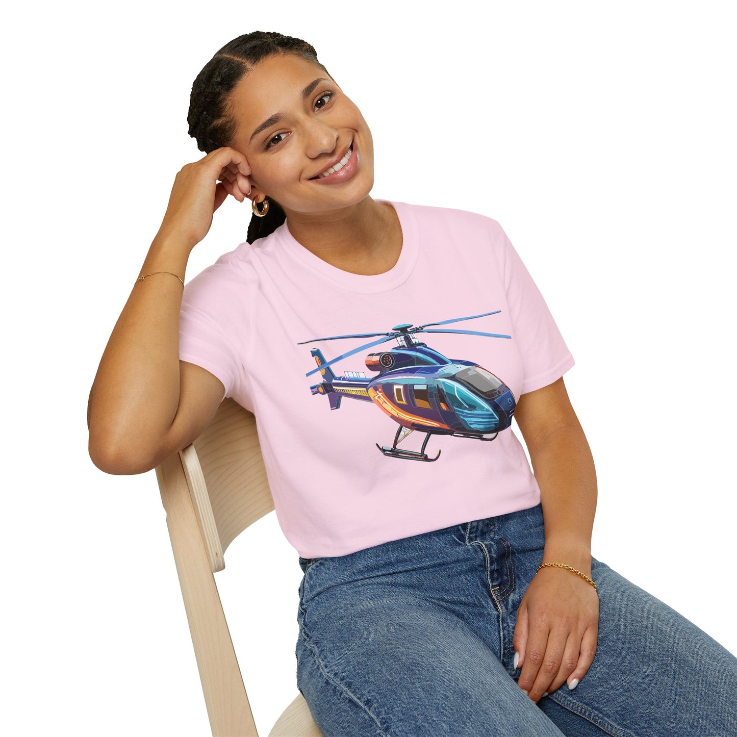 Chopper Shirt, Helicopter Shirt, Shirt with Helicopter, T Shirt with Chopper