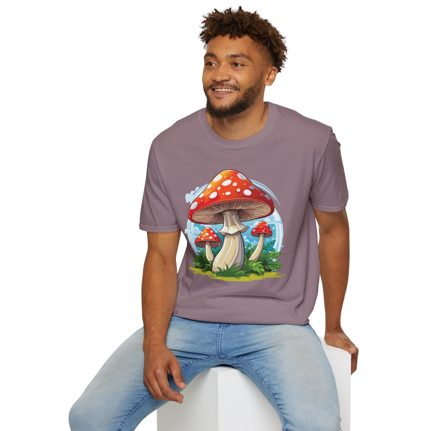 Mashroom Tee Shirt, Mashroom Shirt, Shirt with Funny Mashroom, Shirt with Fungus