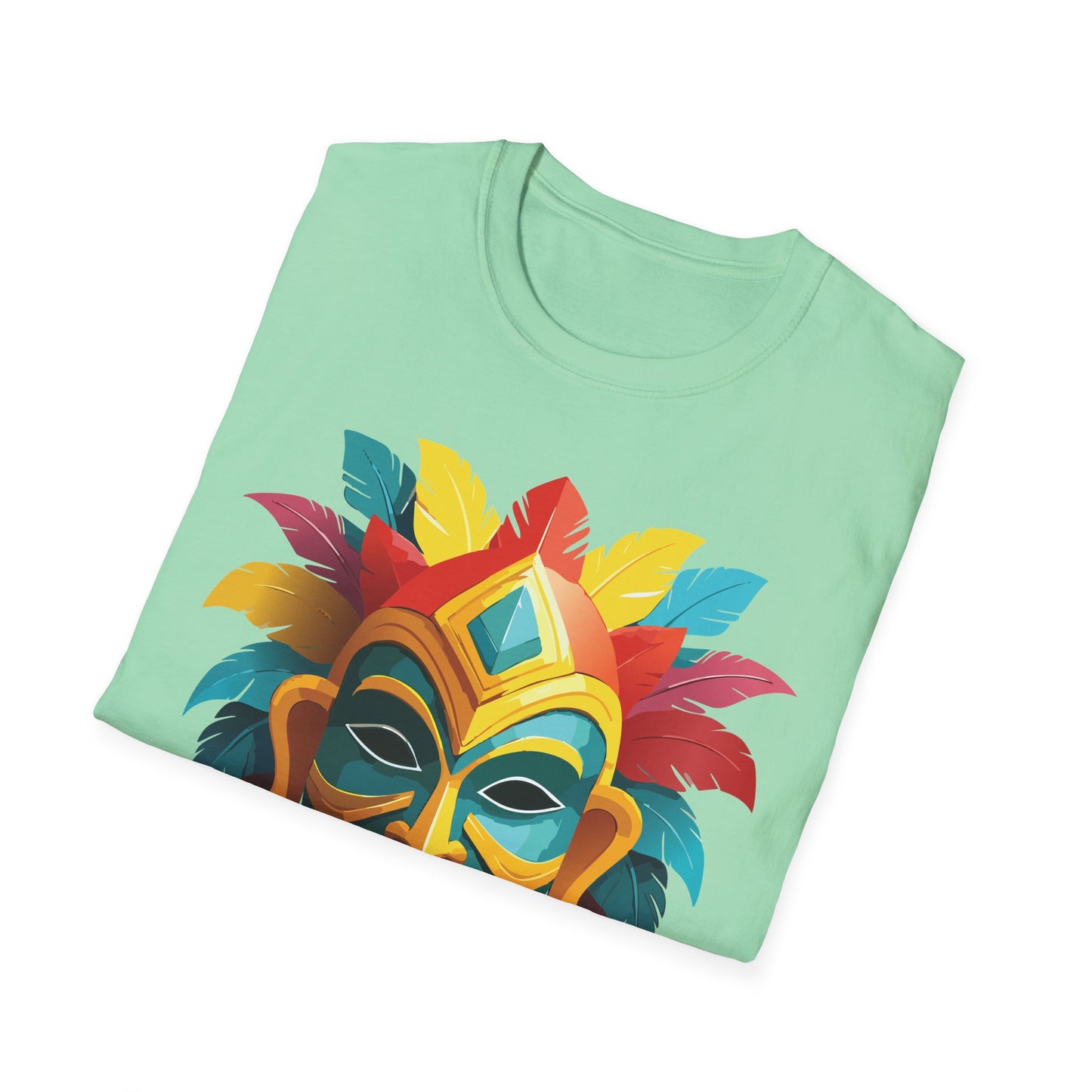 Mask Tee Shirt, Mask Shirt, Shirt with Mask, Masquerade Tees