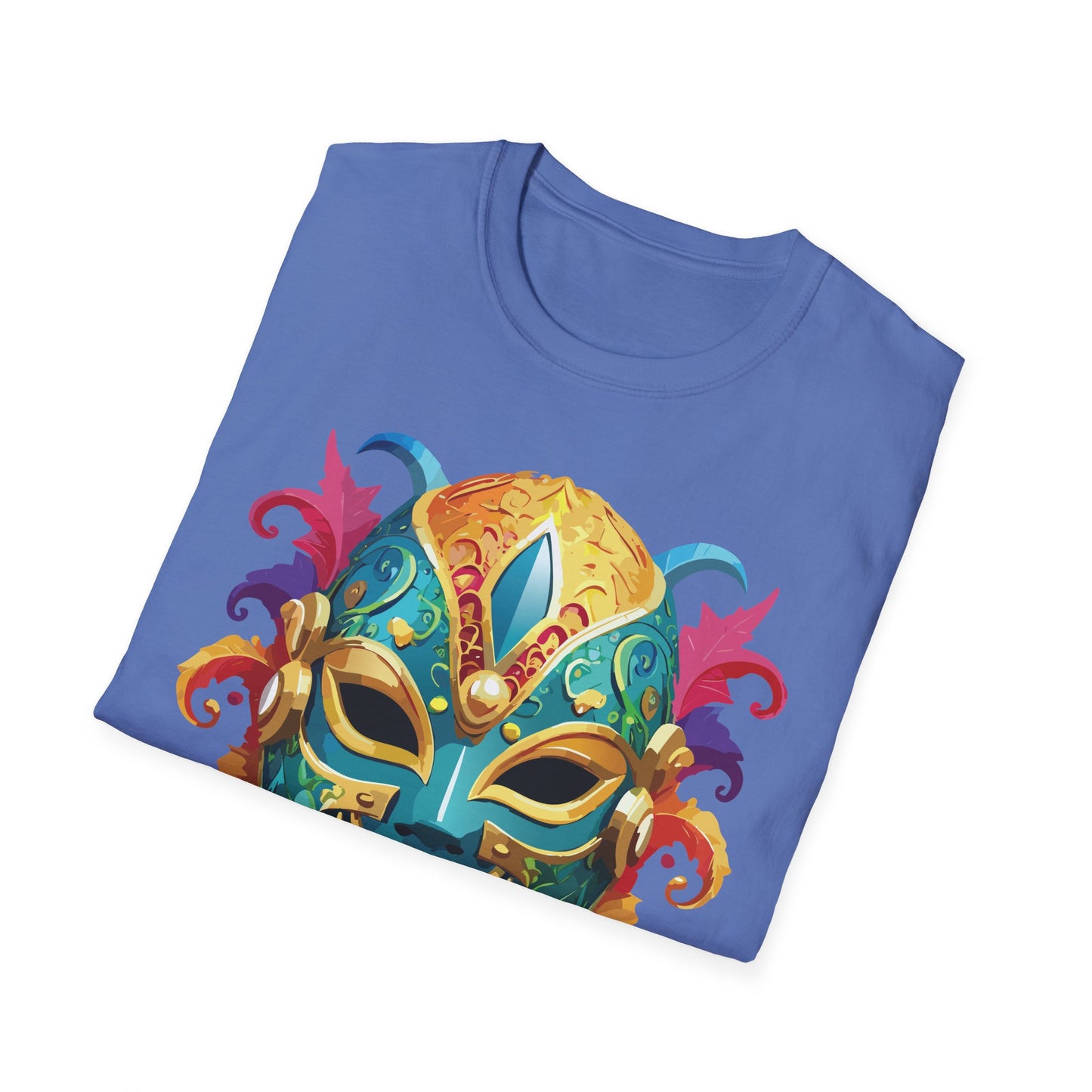 Mask Tee Shirt, Mask Shirt, Shirt with Mask, Masquerade Tees