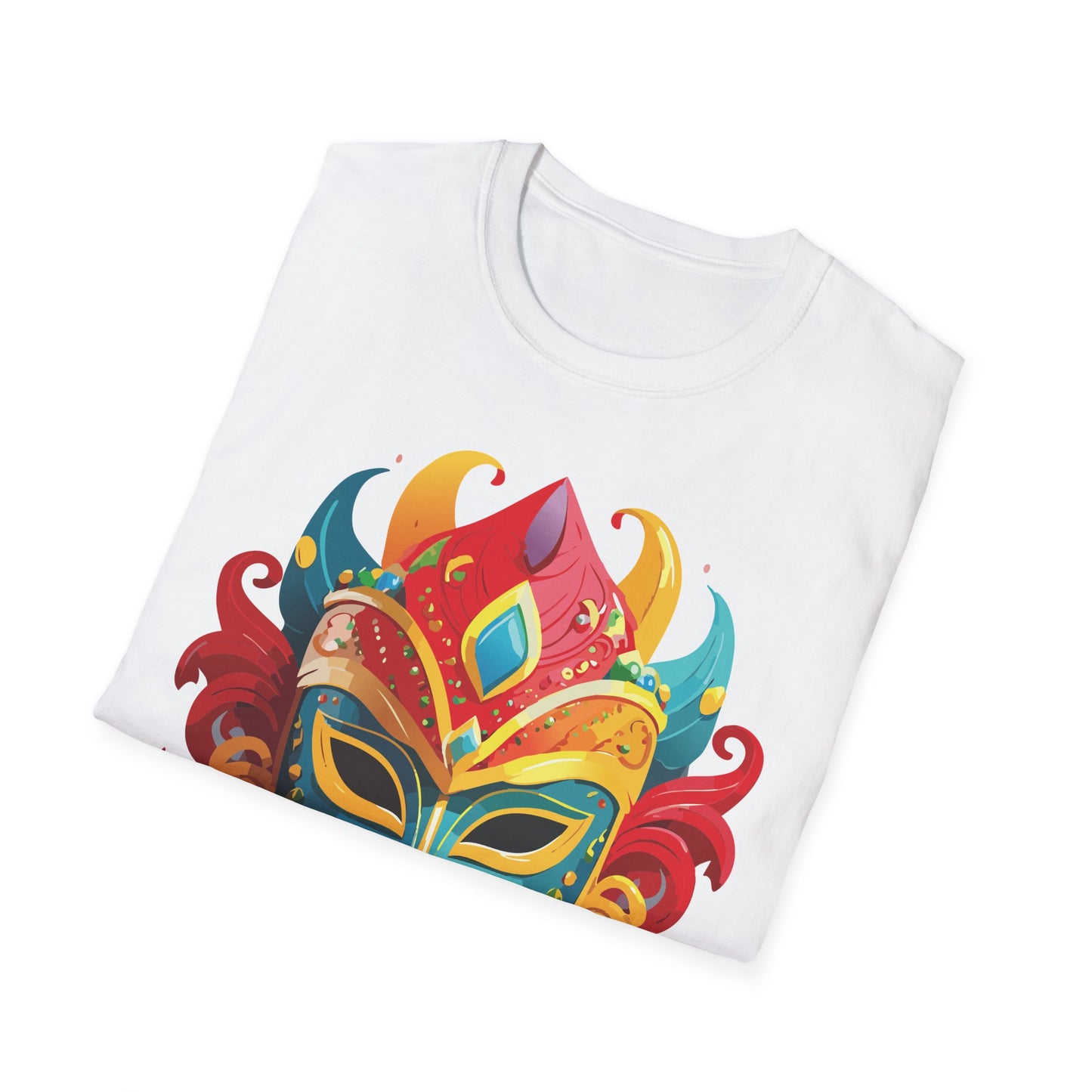 Mask Tee Shirt, Mask Shirt, Shirt with Mask, Masquerade Tees