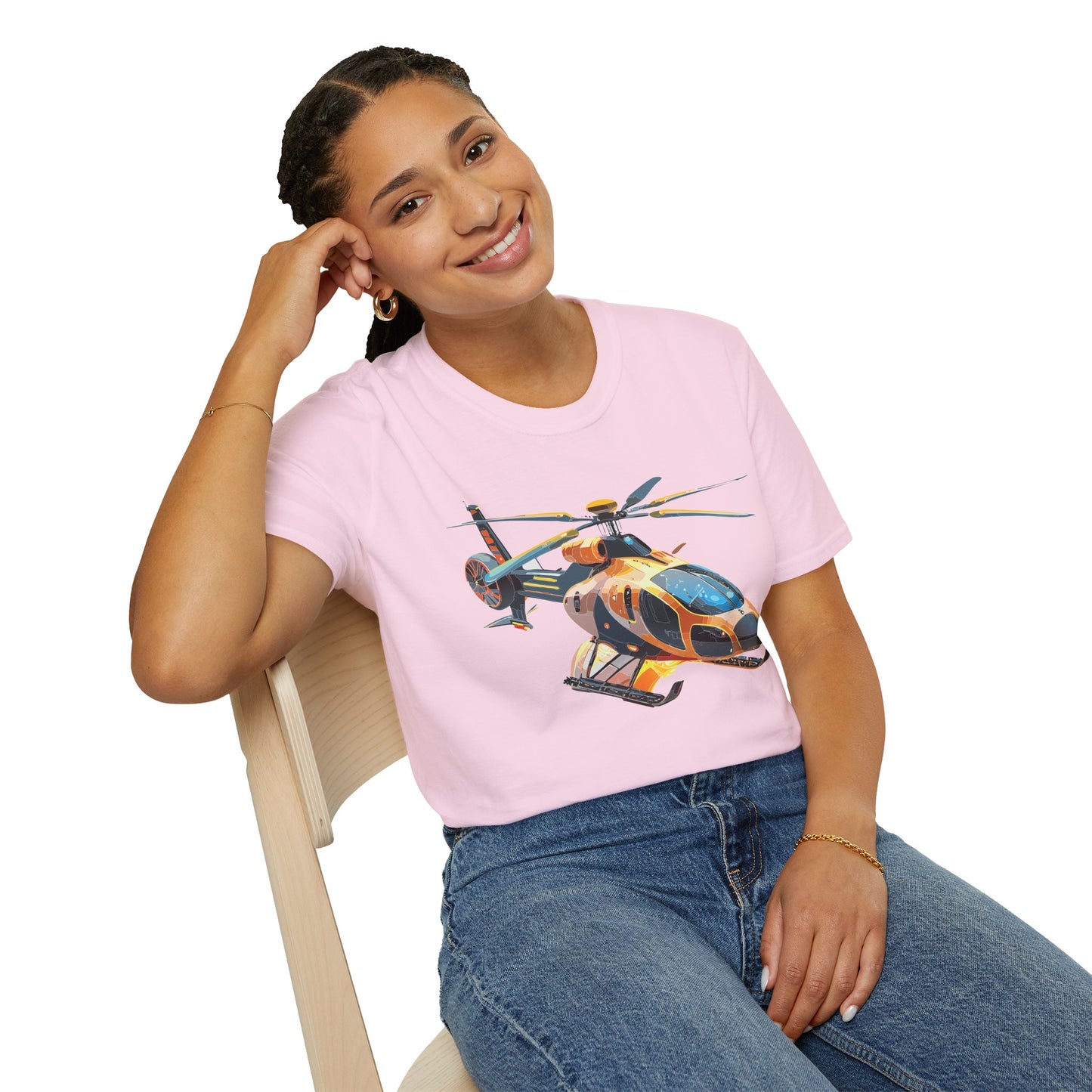 Chopper Shirt, Helicopter Shirt, Shirt with Helicopter, T Shirt with Chopper