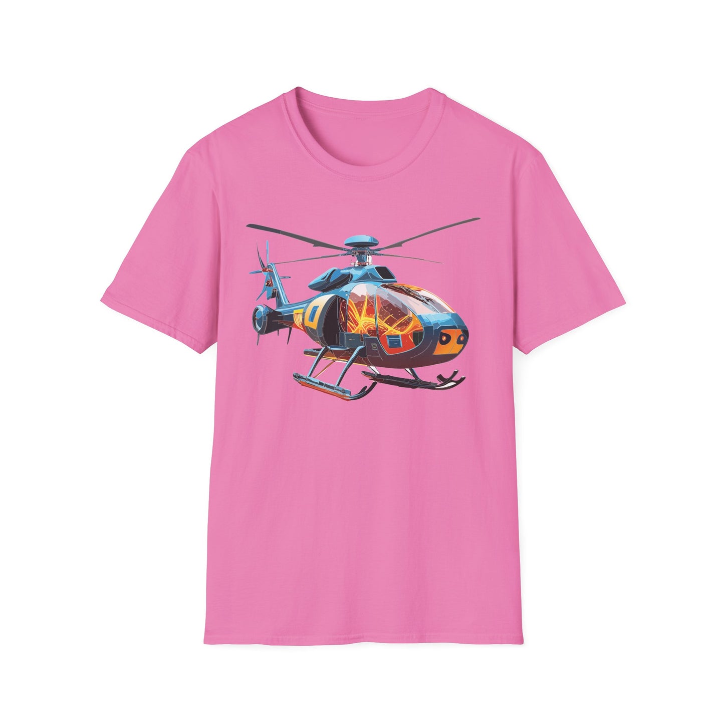 Chopper Shirt, Helicopter Shirt, Shirt with Helicopter, T Shirt with Chopper