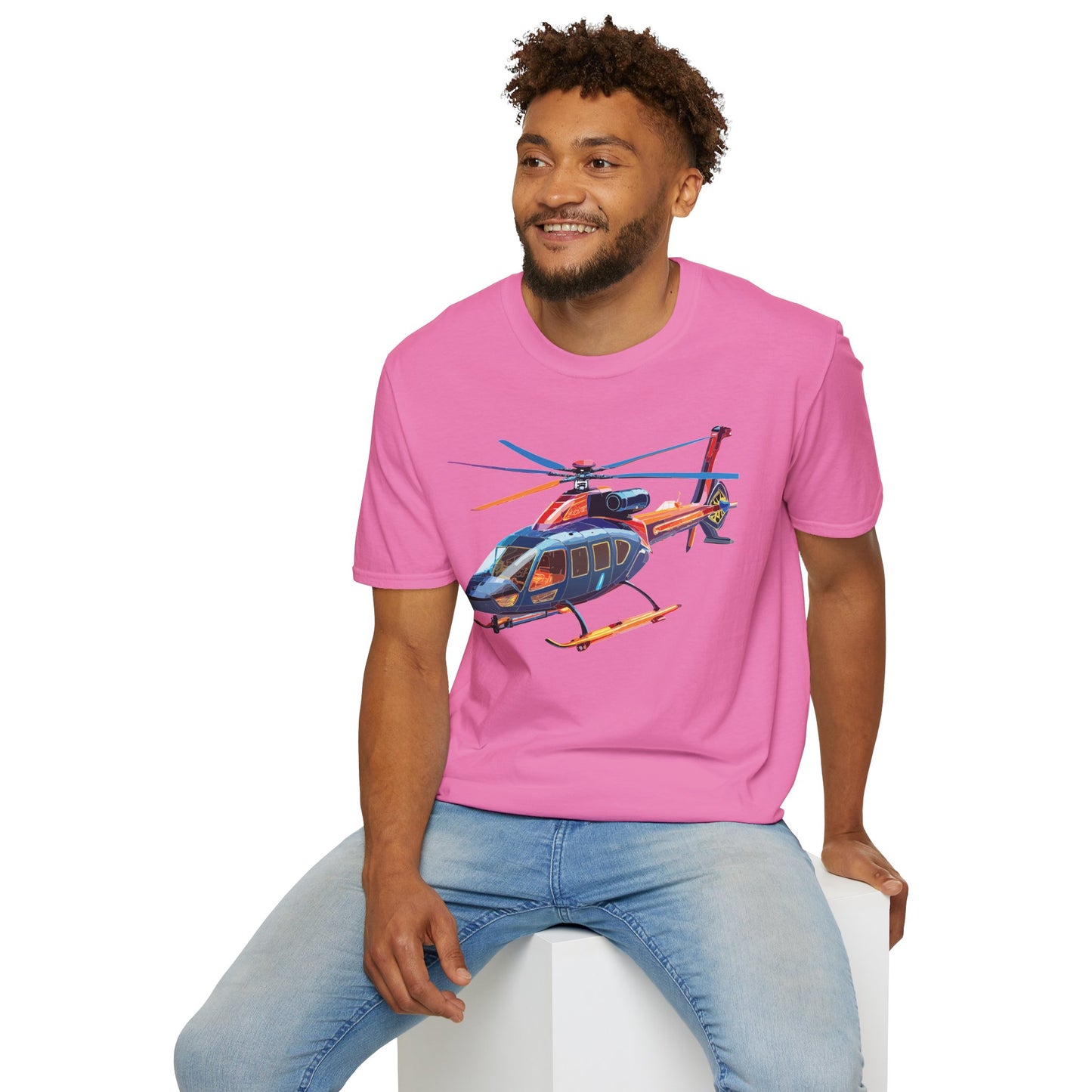 Chopper Shirt, Helicopter Shirt, Shirt with Helicopter, T Shirt with Chopper