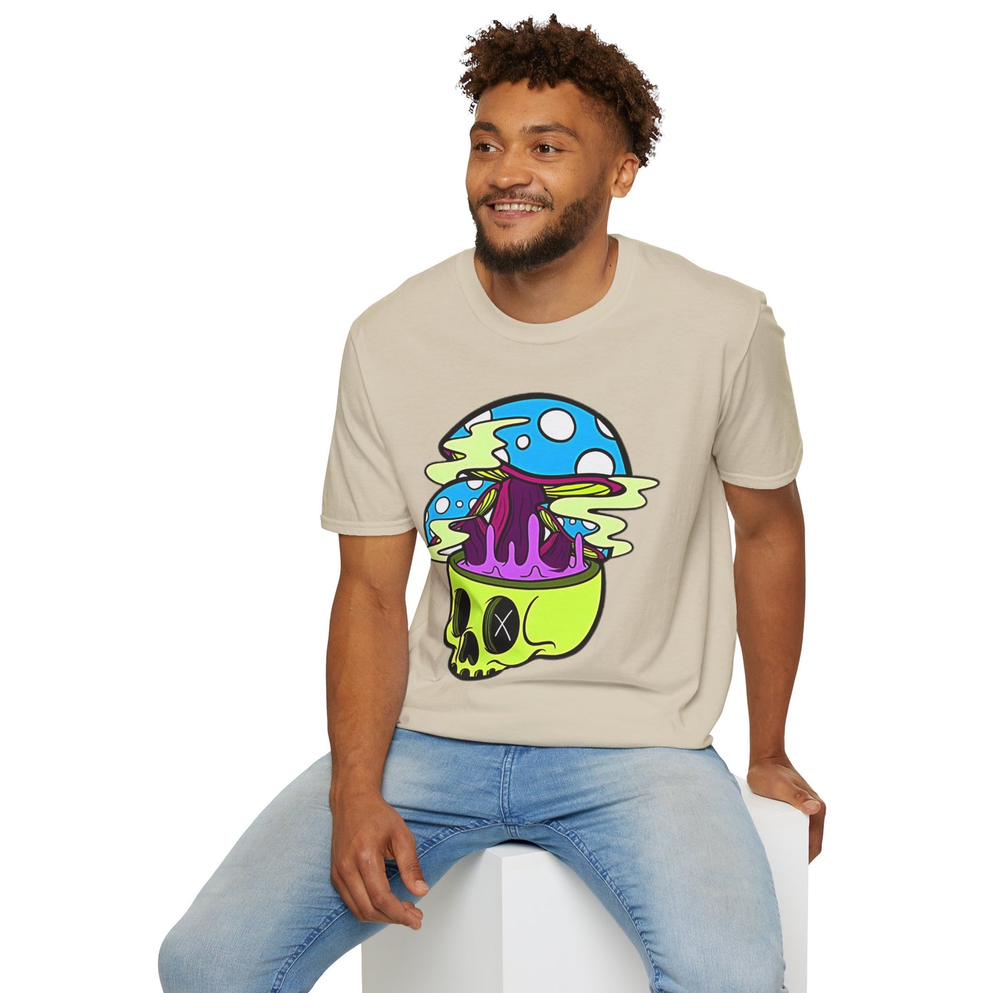 Skull Tee Shirt, Skeleton Shirt, Shirt with Skull, Shirt with Skeleton