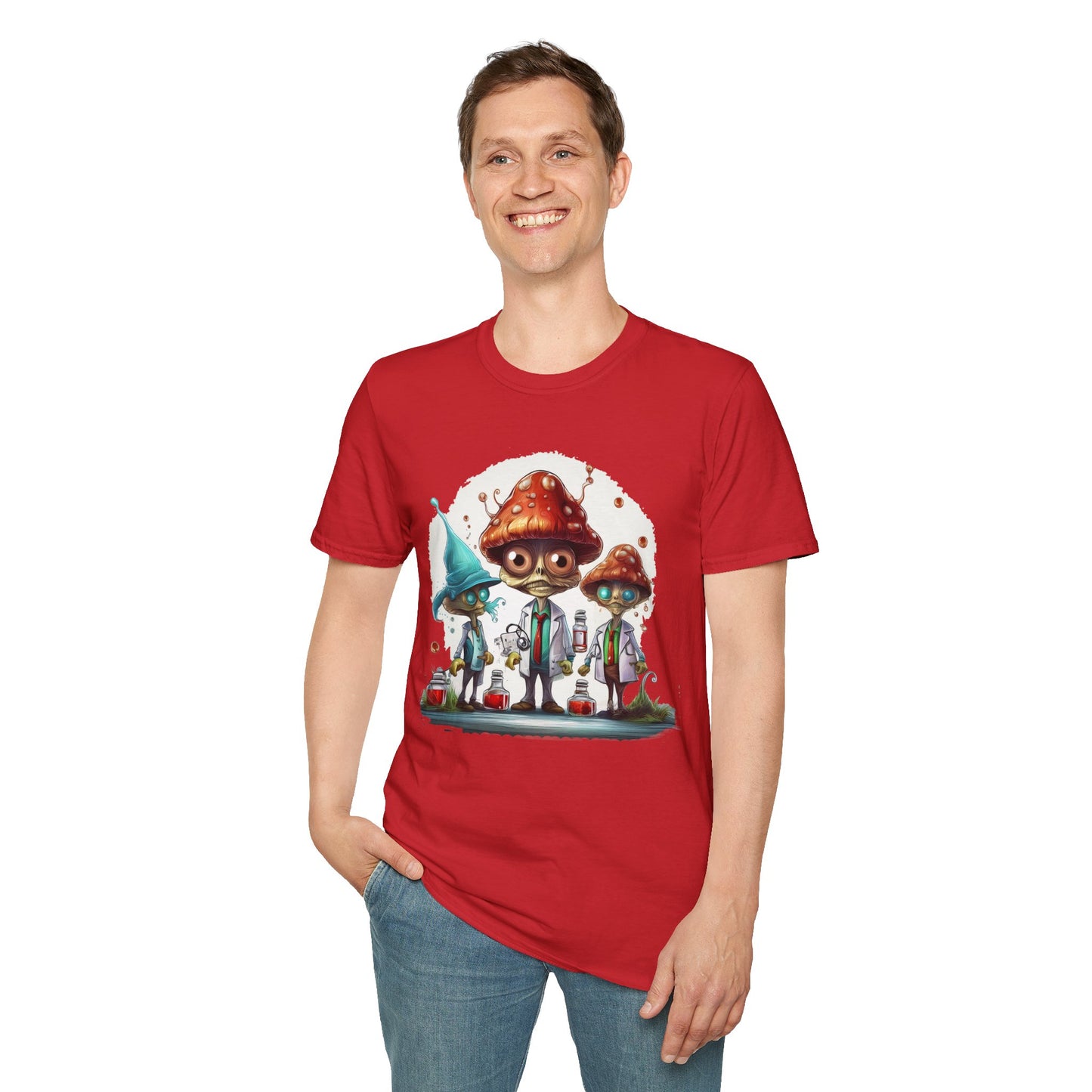 Mashroom Tee Shirt, Mashroom Shirt, Shirt with Funny Mashroom, Shirt with Fungus