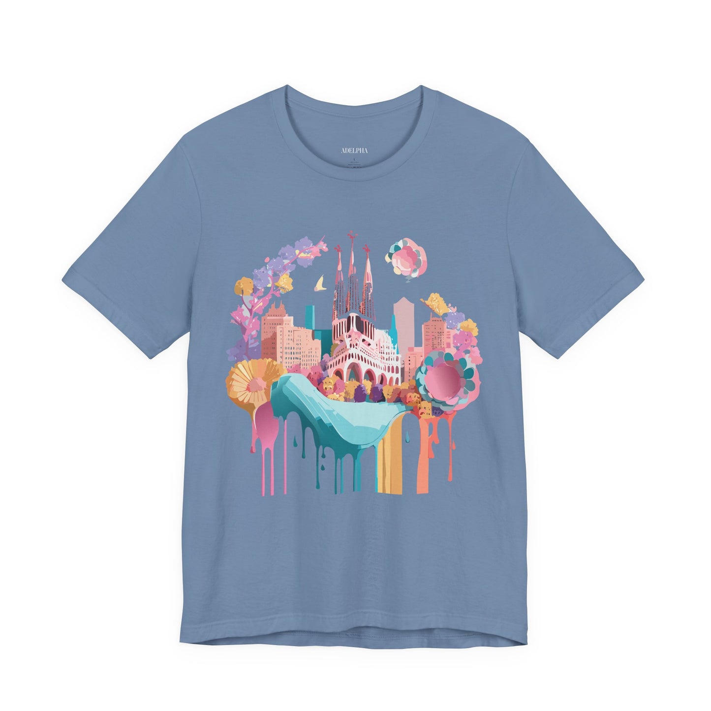 Tourist Shirt, Shirt with Barcelona