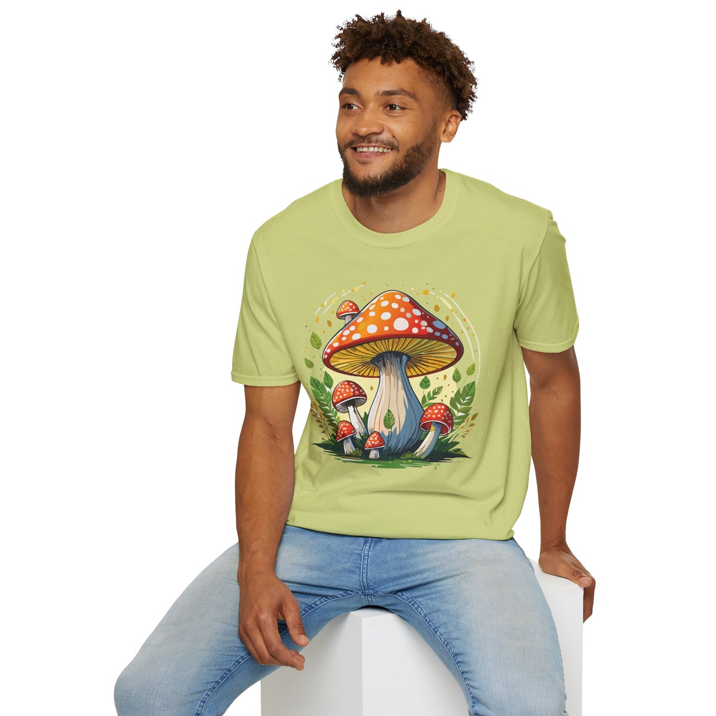 Mashroom Tee Shirt, Mashroom Shirt, Shirt with Funny Mashroom, Shirt with Fungus