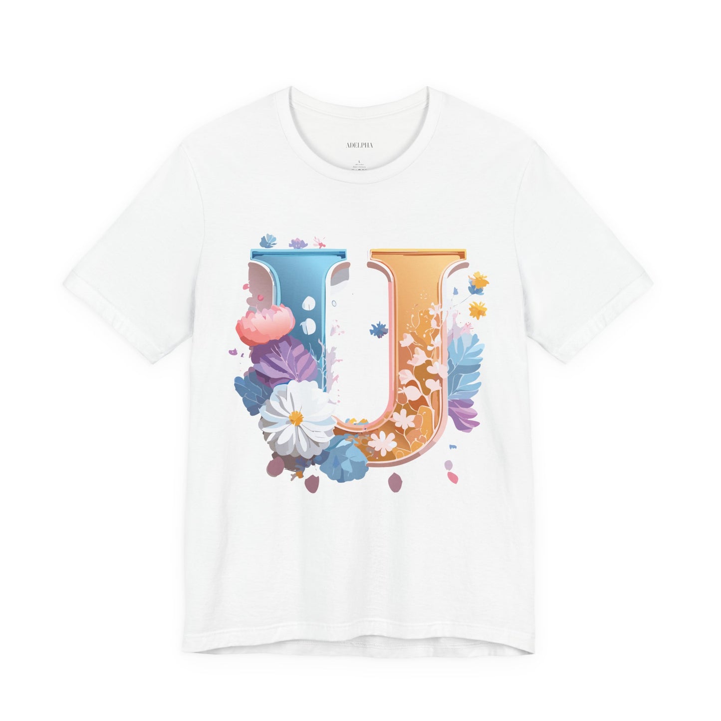 Letter Shirt, Letter U Shirt