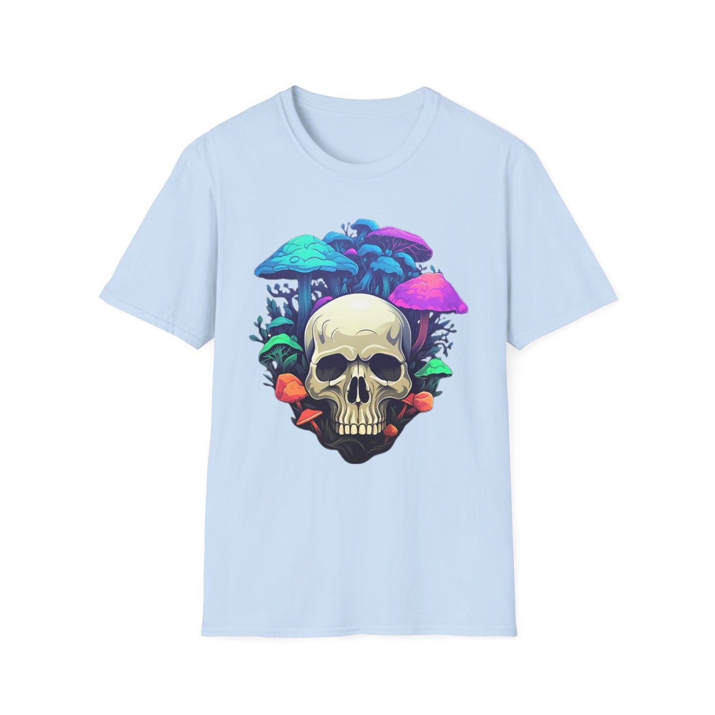 Skull Tee Shirt, Skeleton Shirt, Shirt with Skull, Shirt with Skeleton