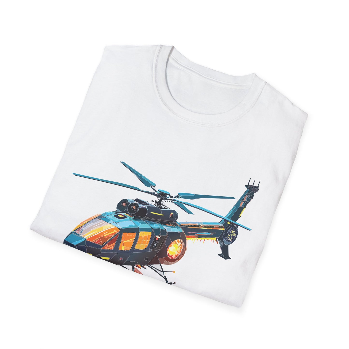 Chopper Shirt, Helicopter Shirt, Shirt with Helicopter, T Shirt with Chopper