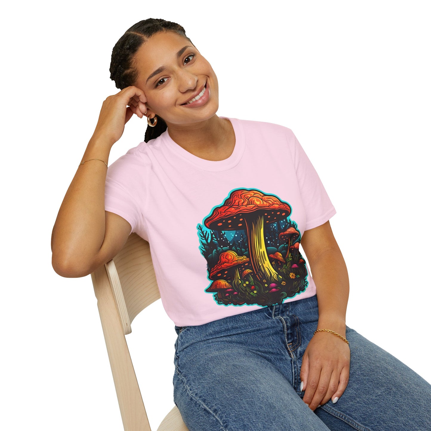 Mashroom Tee Shirt, Mashroom Shirt, Shirt with Funny Mashroom, Shirt with Fungus
