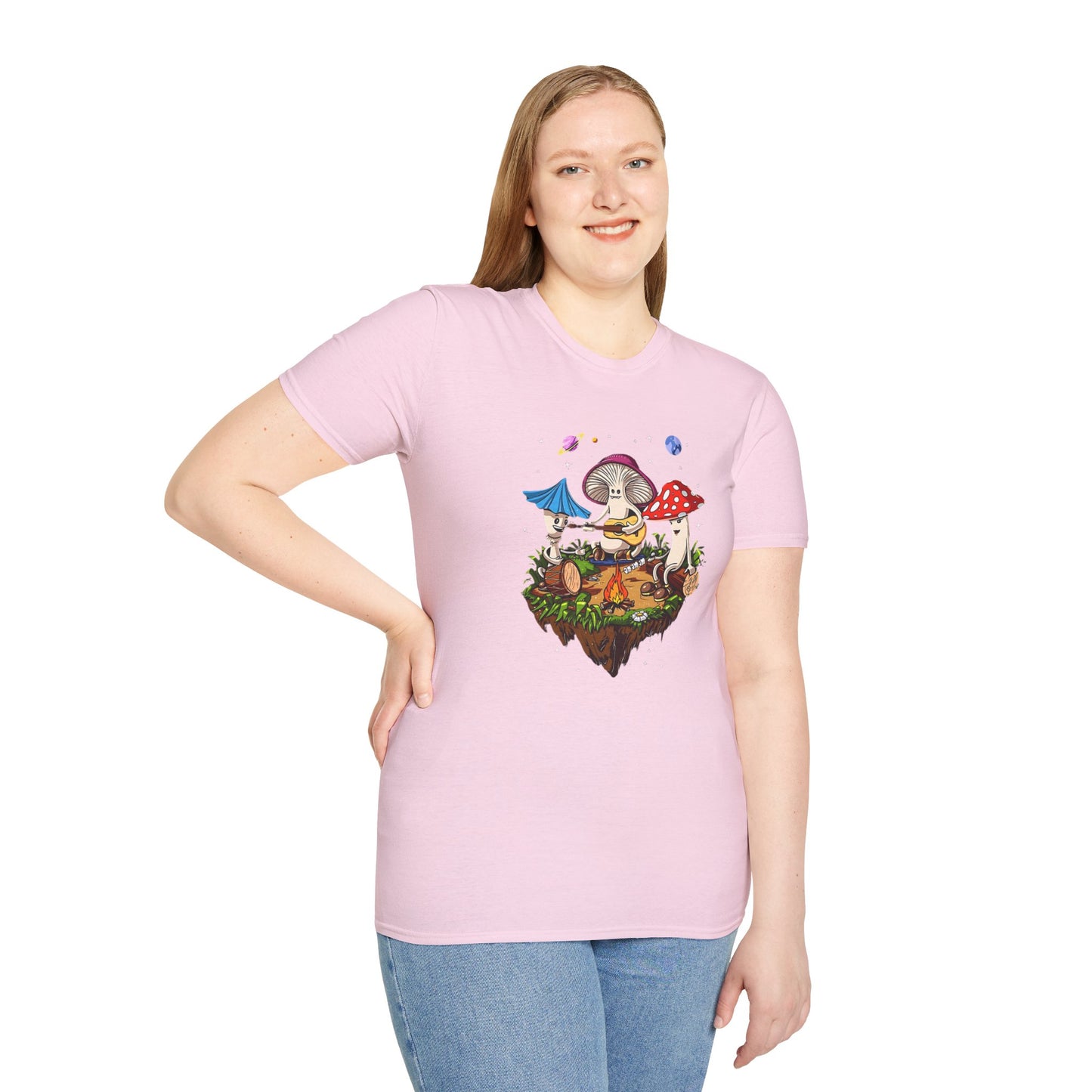 Mashroom Tee Shirt, Mashroom Shirt, Shirt with Funny Mashroom, Shirt with Fungus