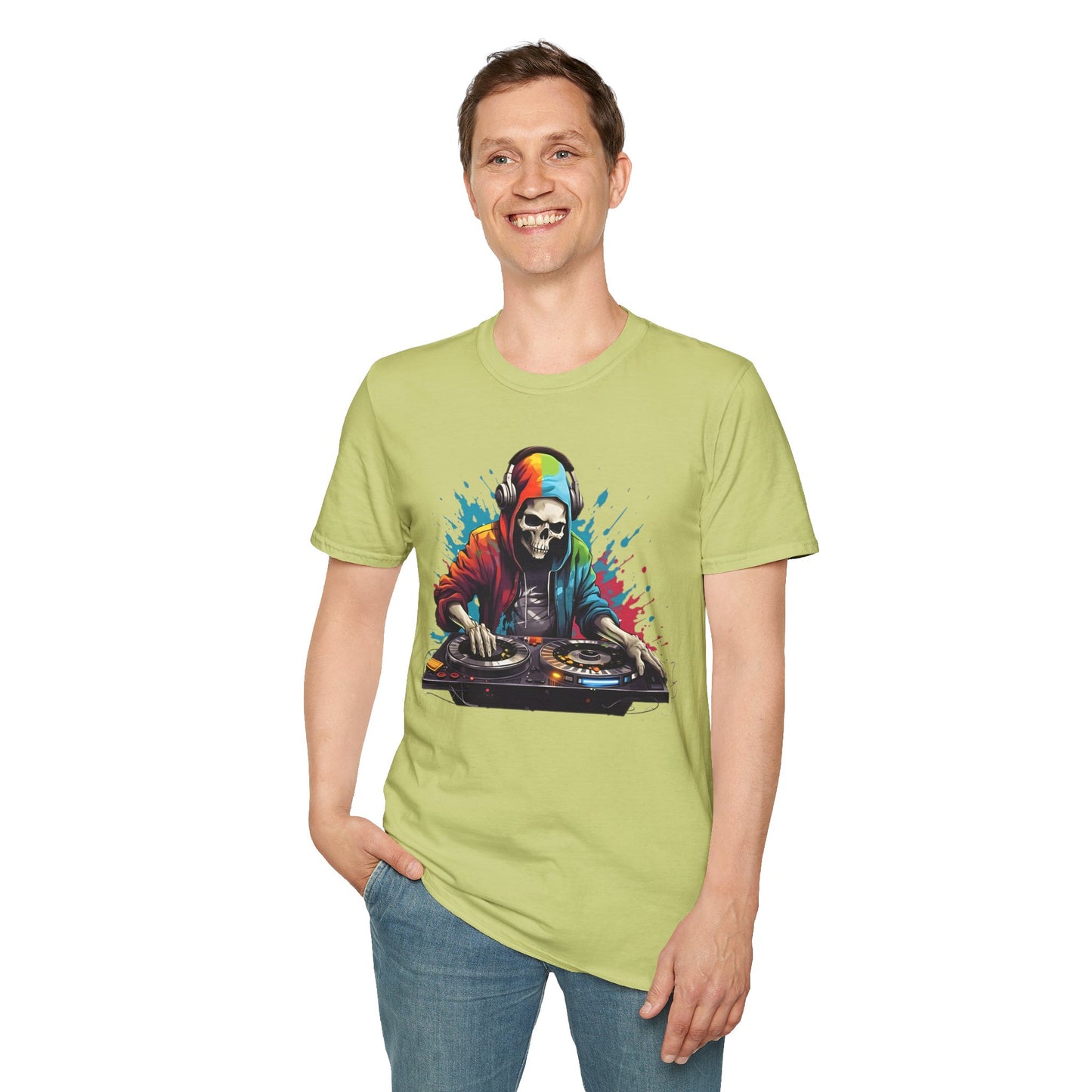 Skull Tee Shirt, Skeleton Shirt, Shirt with Skull, Shirt with Skeleton