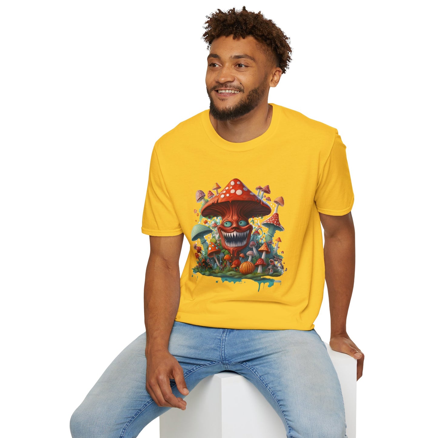 Mashroom Tee Shirt, Mashroom Shirt, Shirt with Funny Mashroom, Shirt with Fungus