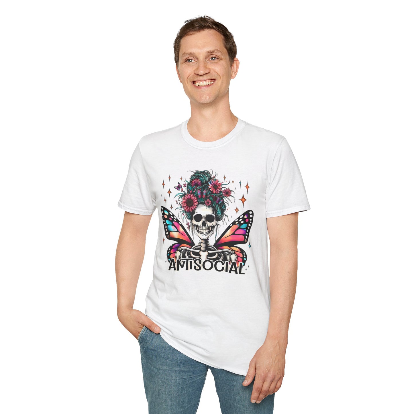 Skull Tee Shirt, Skeleton Shirt, Shirt with Skull, Shirt with Skeleton