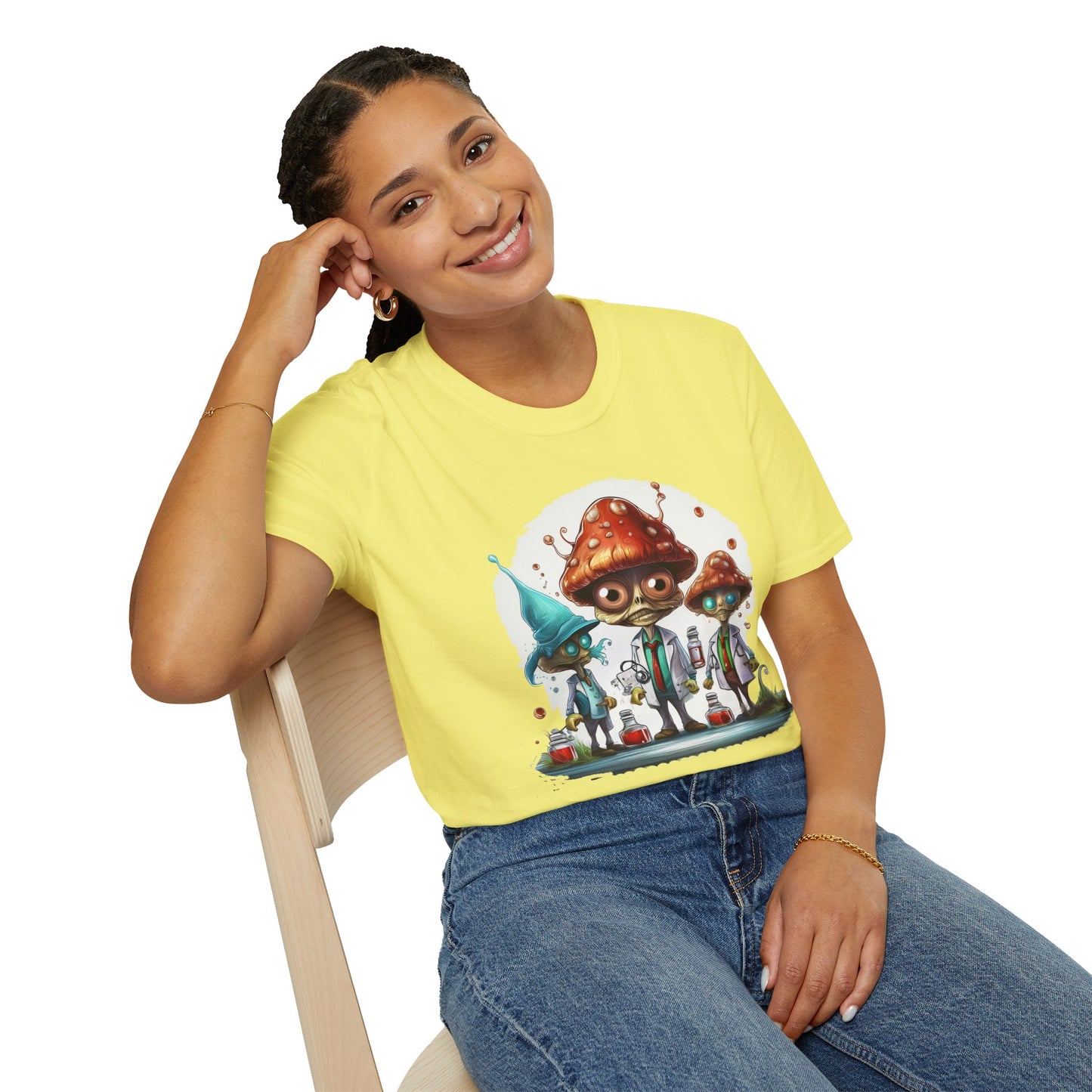 Mashroom Tee Shirt, Mashroom Shirt, Shirt with Funny Mashroom, Shirt with Fungus
