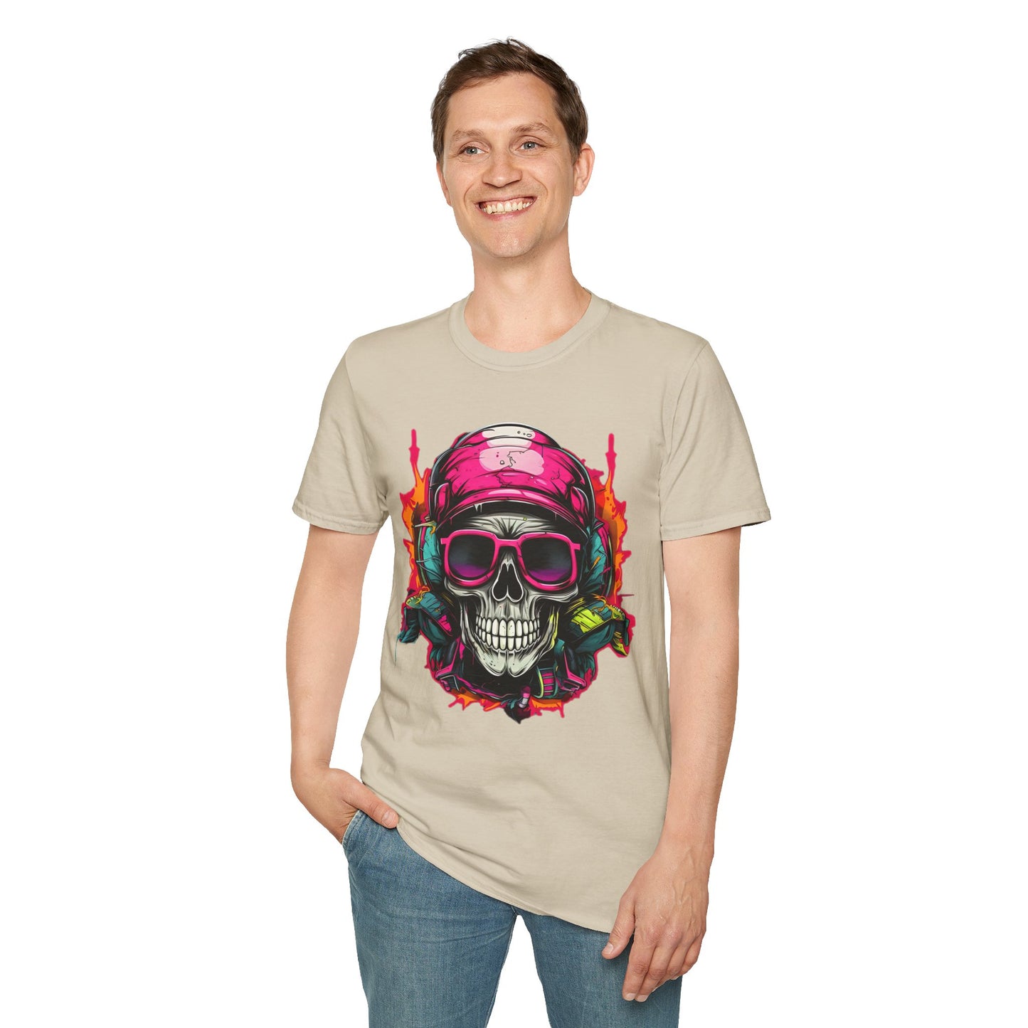 Skull Tee Shirt, Skeleton Shirt, Shirt with Skull, Shirt with Skeleton
