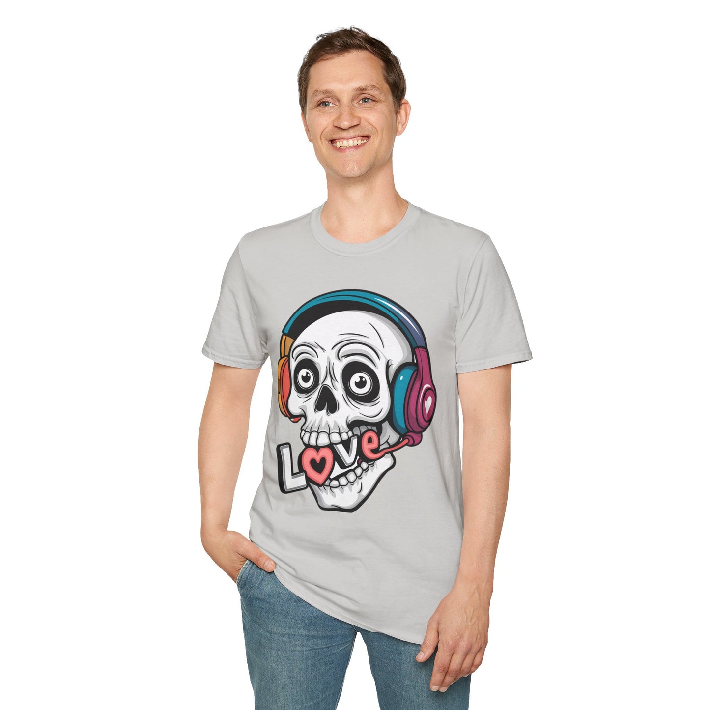 Skull Tee Shirt, Skeleton Shirt, Shirt with Skull, Shirt with Skeleton