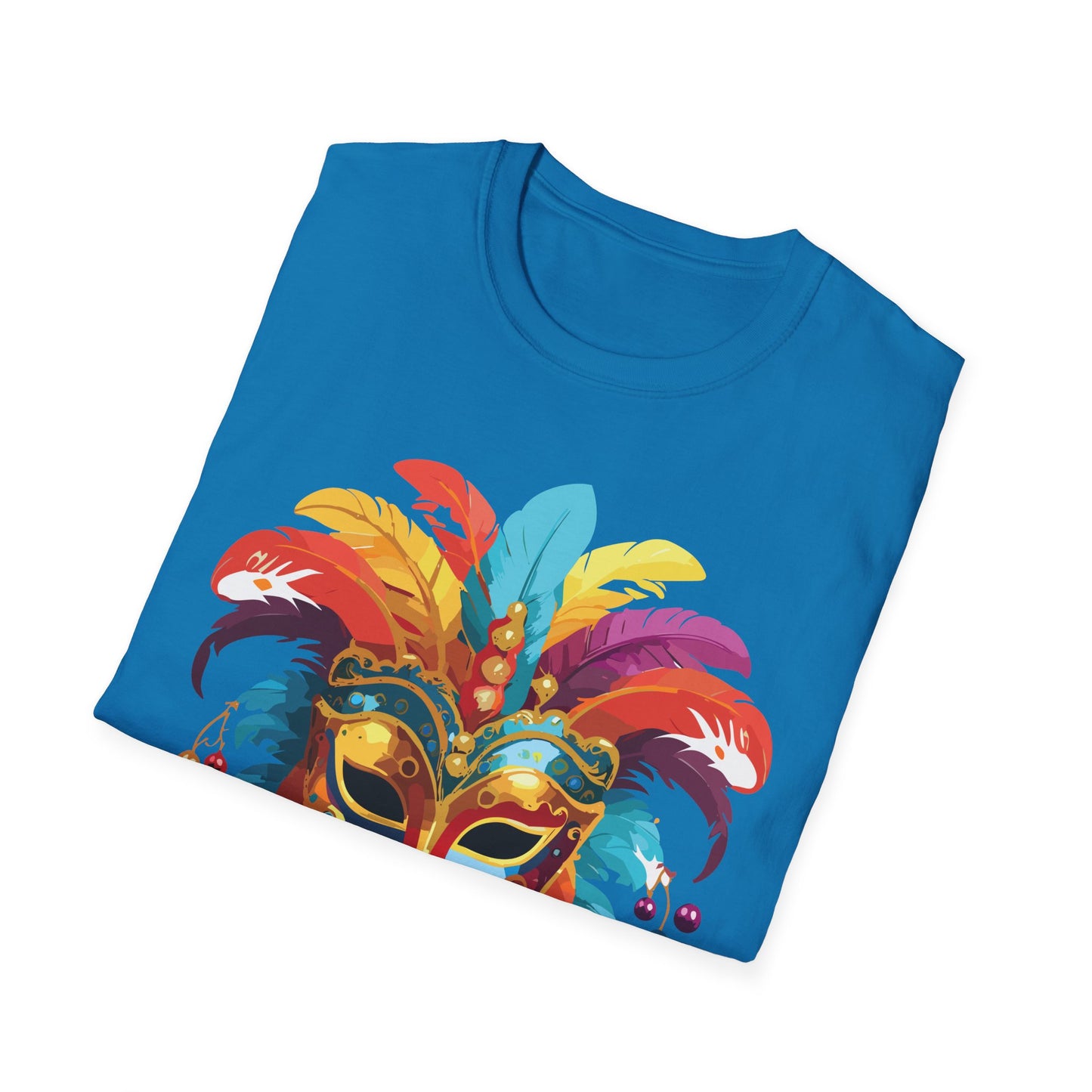 Mask Tee Shirt, Mask Shirt, Shirt with Mask, Masquerade Tees