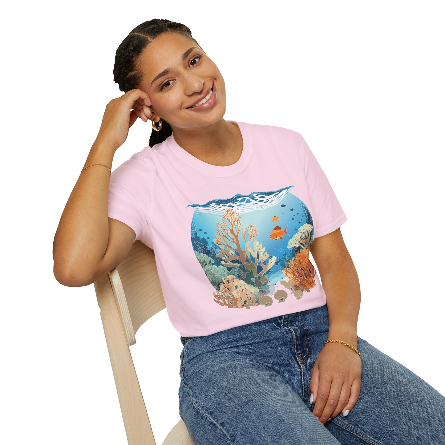 Ocean Tee Shirt, Ocean Shirt, Shirt with Ocean, U boat Tees, Shirt with U-Boat