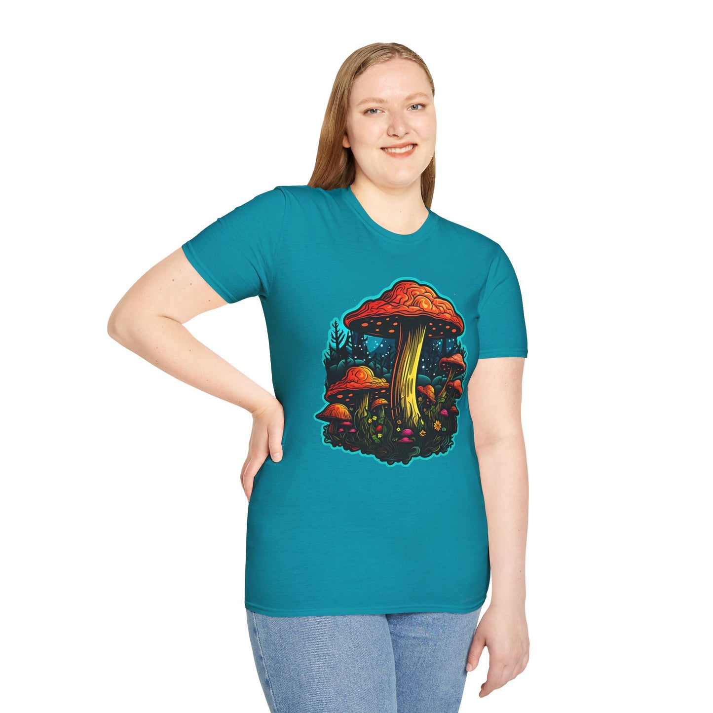 Mashroom Tee Shirt, Mashroom Shirt, Shirt with Funny Mashroom, Shirt with Fungus