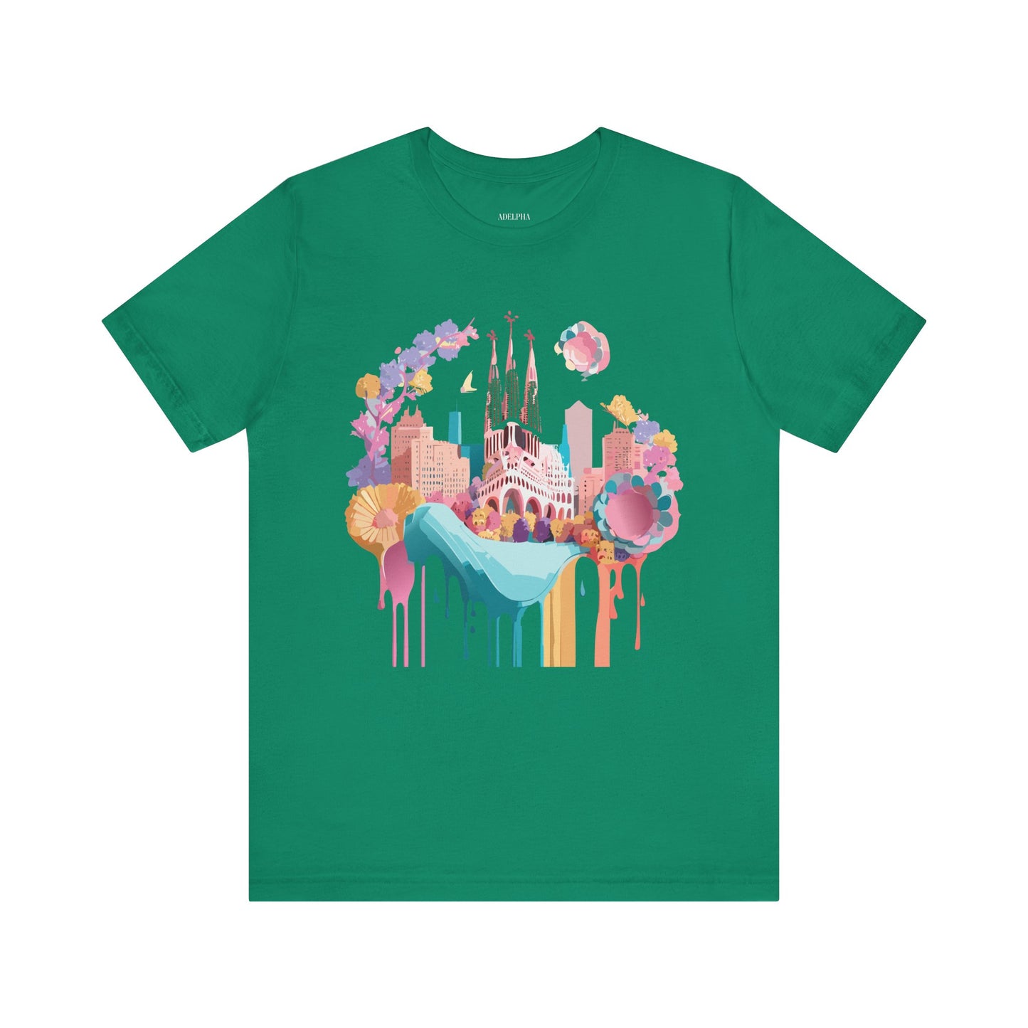 Tourist Shirt, Shirt with Barcelona