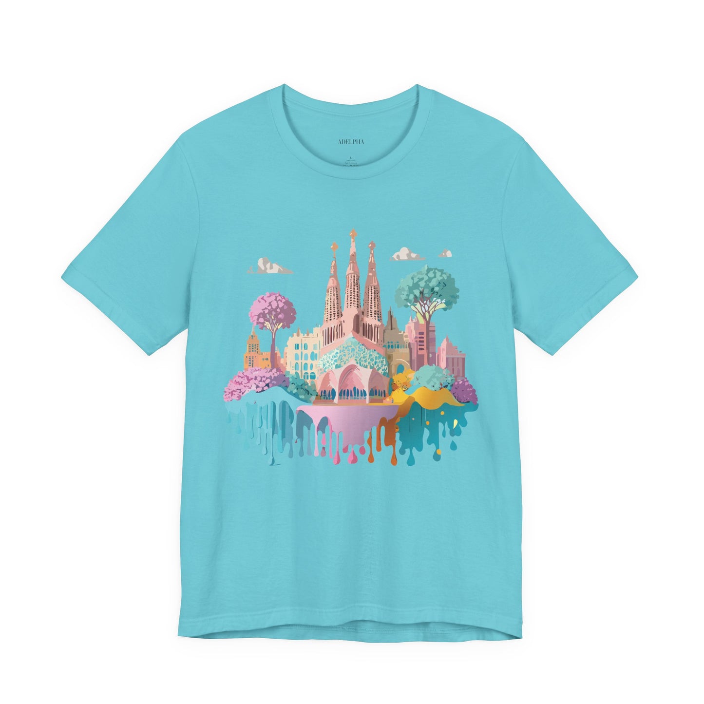 Tourist Shirt, Shirt with Barcelona
