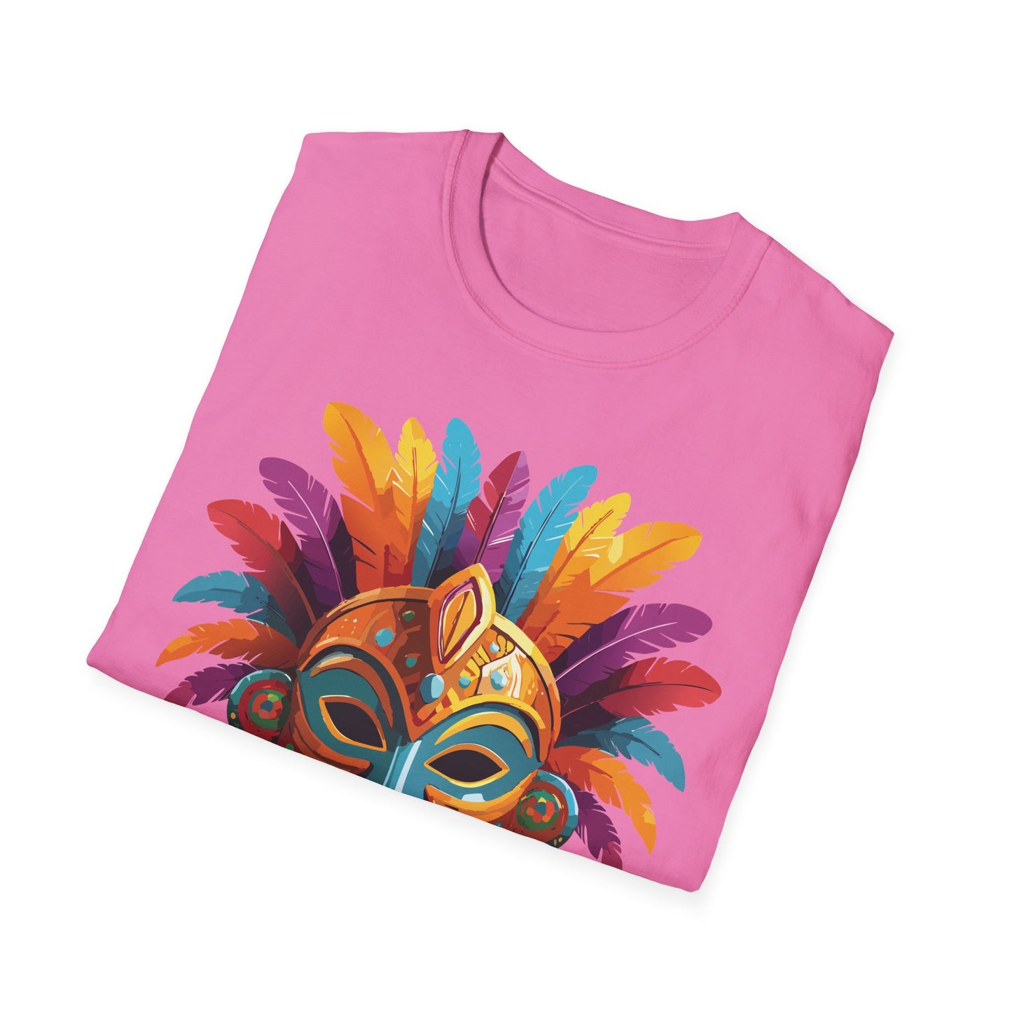 Mask Tee Shirt, Mask Shirt, Shirt with Mask, Masquerade Tees