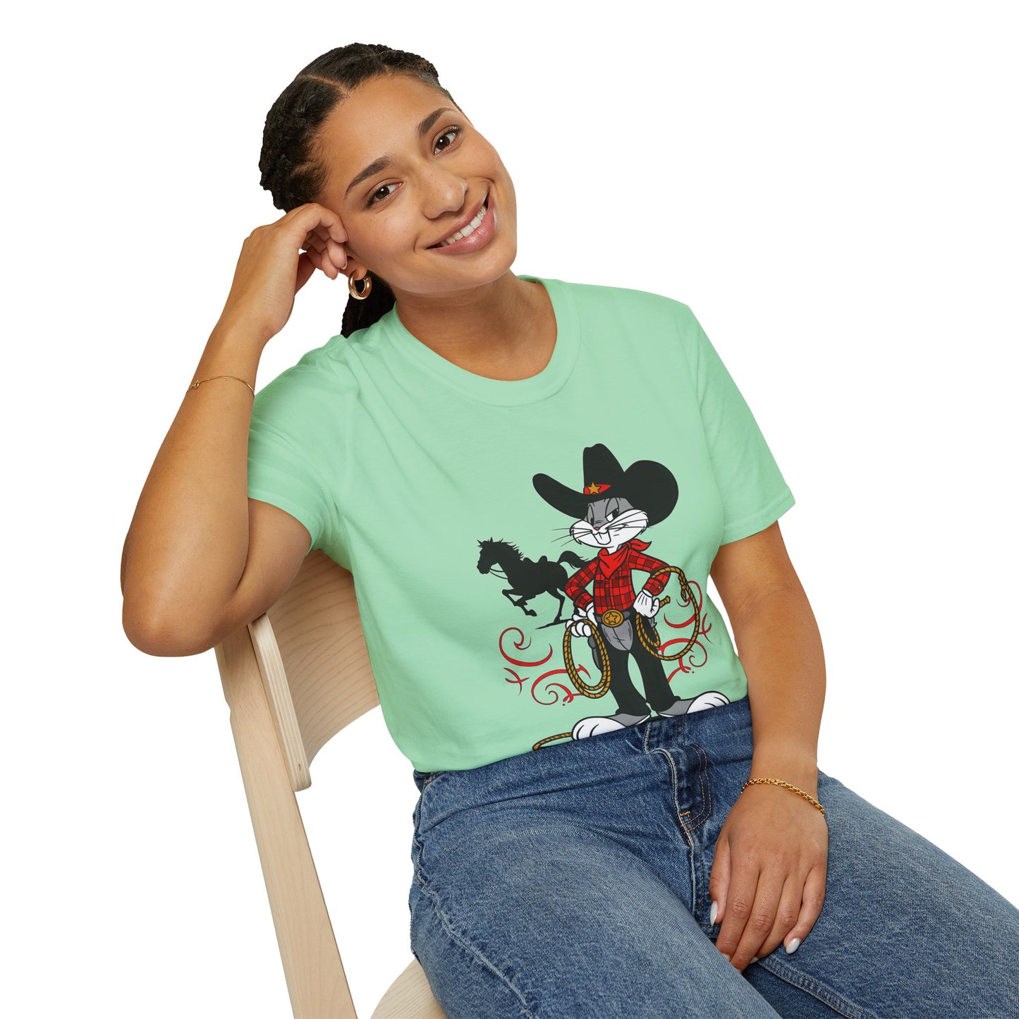 Bugs Bunny Shirt, Bugs Bunny T Shirt, Shirt with Bugs Bunny, T Shirt with Cartoon, Cartoon on T Shirt, Animation Shirt