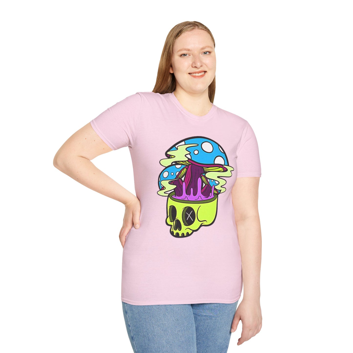 Skull Tee Shirt, Skeleton Shirt, Shirt with Skull, Shirt with Skeleton