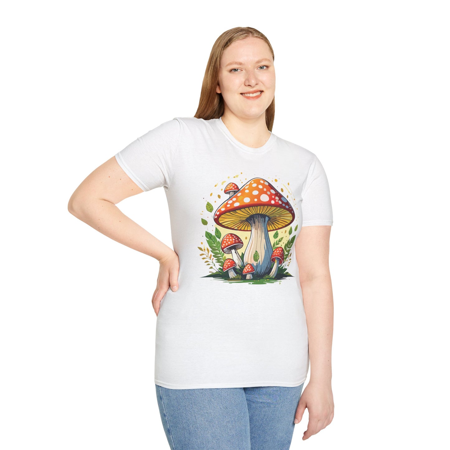 Mashroom Tee Shirt, Mashroom Shirt, Shirt with Funny Mashroom, Shirt with Fungus