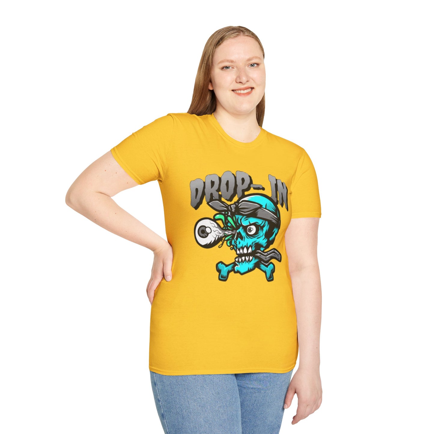 Skull Tee Shirt, Skeleton Shirt, Shirt with Skull, Shirt with Skeleton