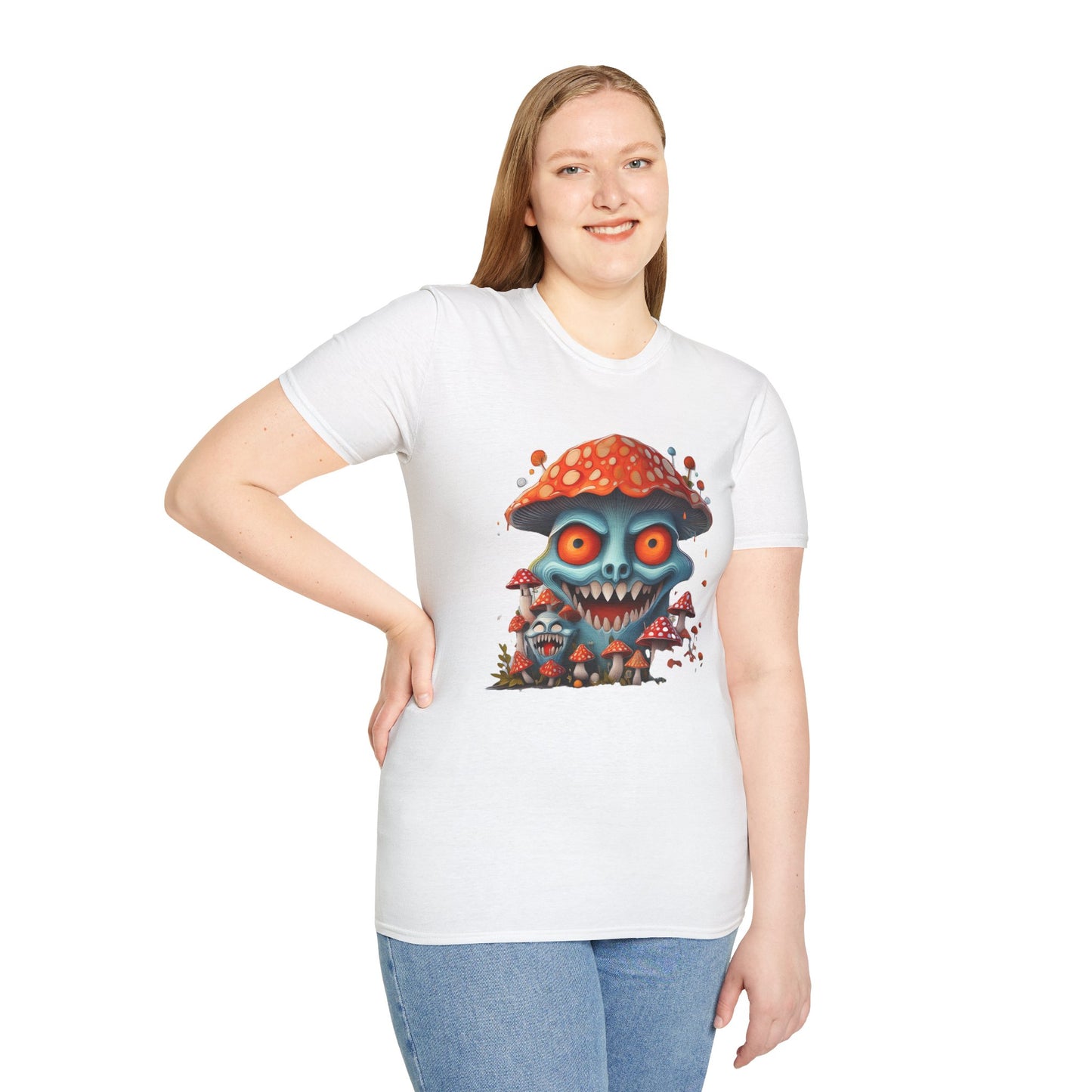 Mashroom Tee Shirt, Mashroom Shirt, Shirt with Funny Mashroom, Shirt with Fungus
