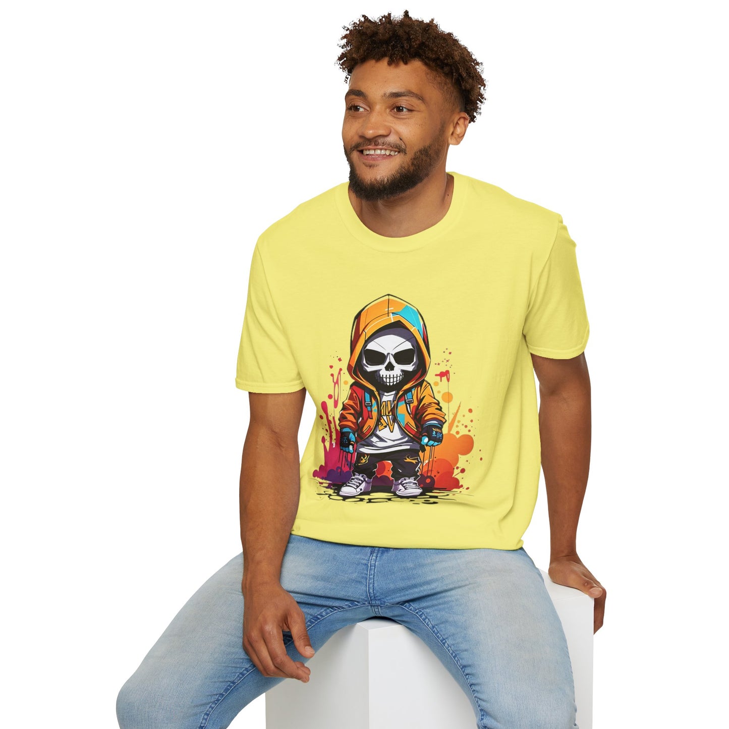 Skull Tee Shirt, Skeleton Shirt, Shirt with Skull, Shirt with Skeleton