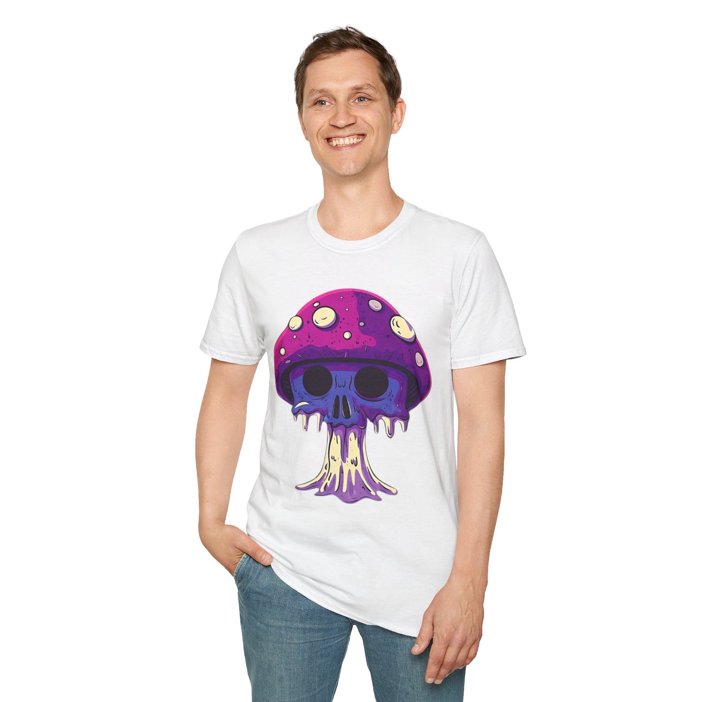 Mashroom Tee Shirt, Mashroom Shirt, Shirt with Funny Mashroom, Shirt with Fungus