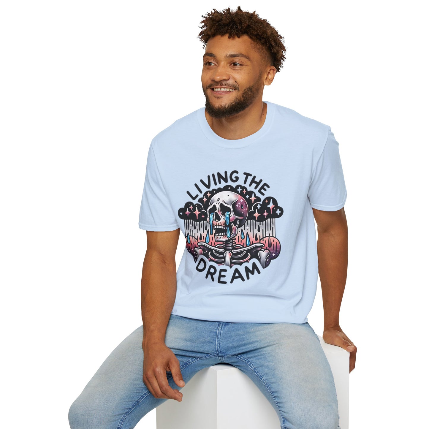 Skull Tee Shirt, Skeleton Shirt, Shirt with Skull, Shirt with Skeleton