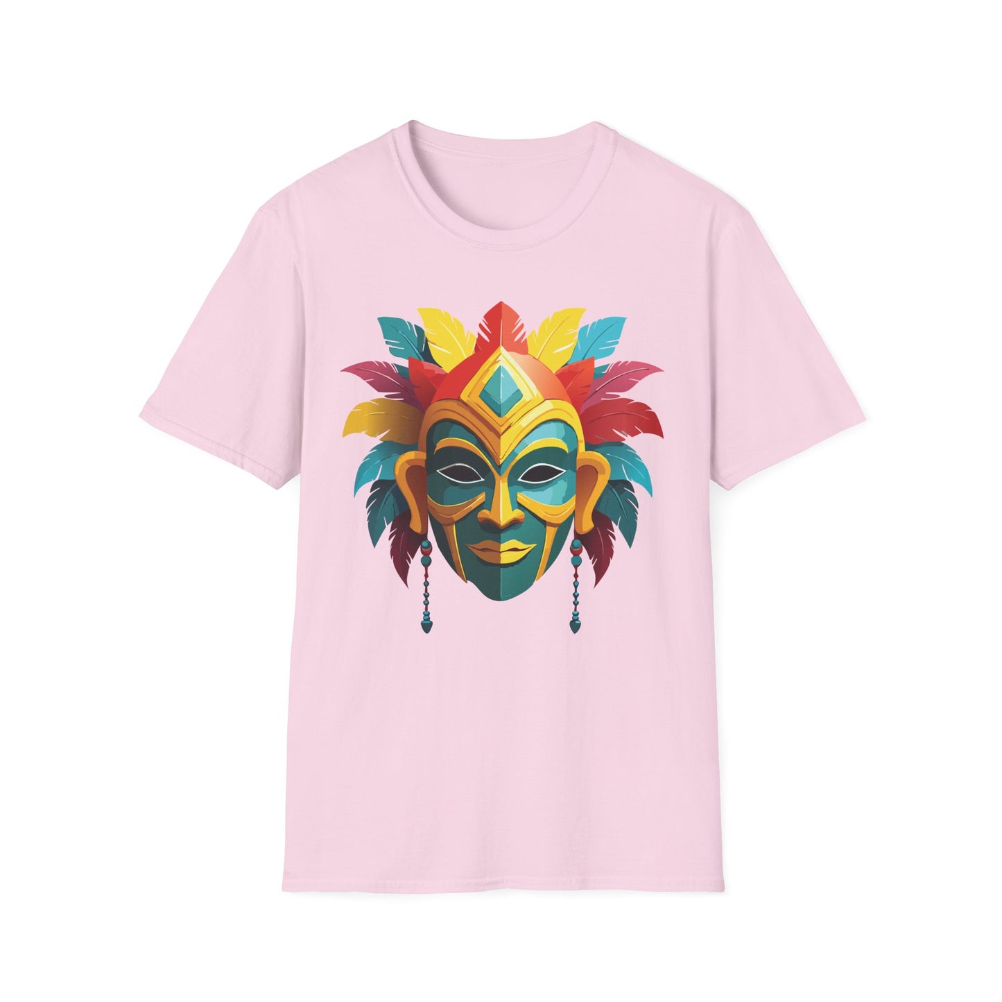Mask Tee Shirt, Mask Shirt, Shirt with Mask, Masquerade Tees