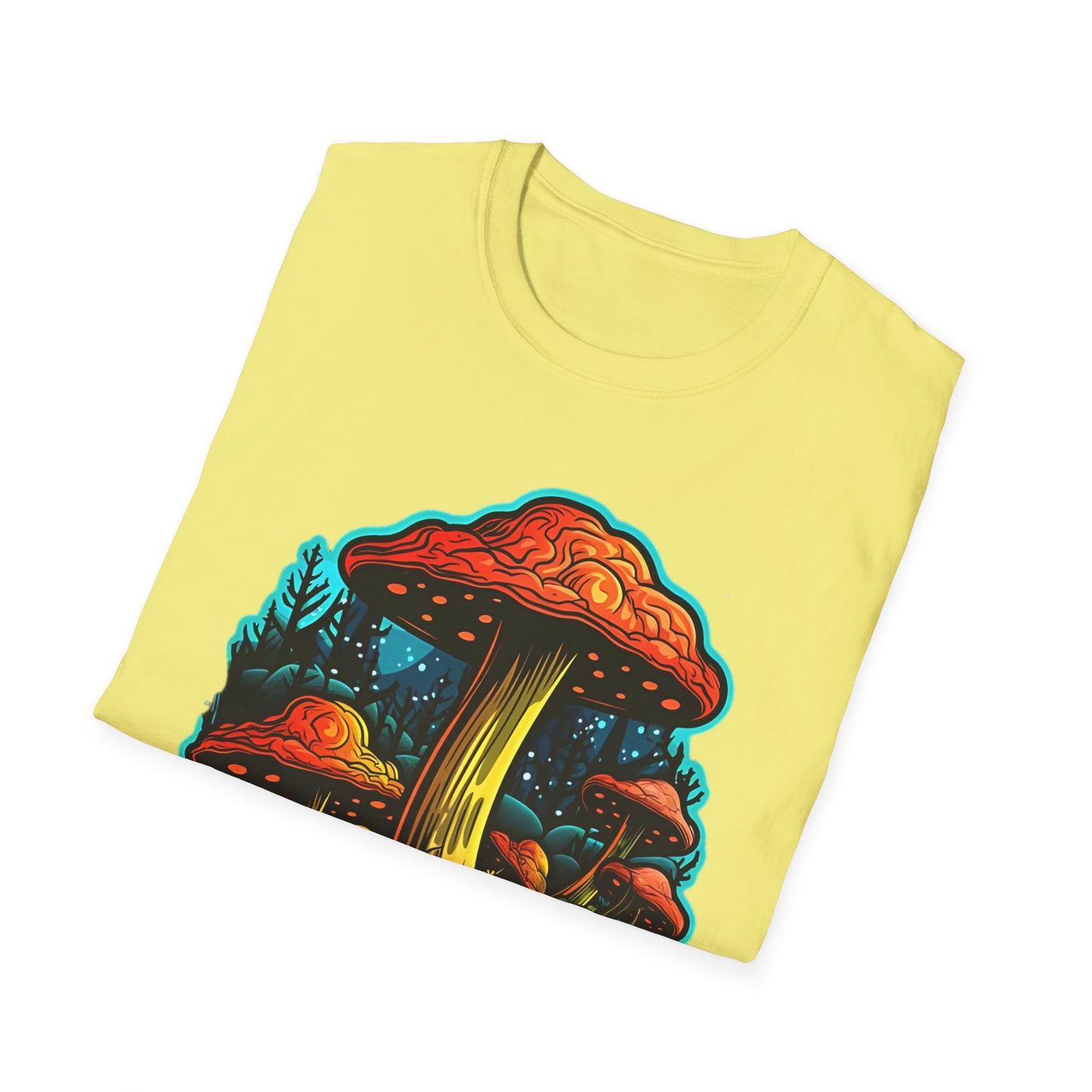 Mashroom Tee Shirt, Mashroom Shirt, Shirt with Funny Mashroom, Shirt with Fungus