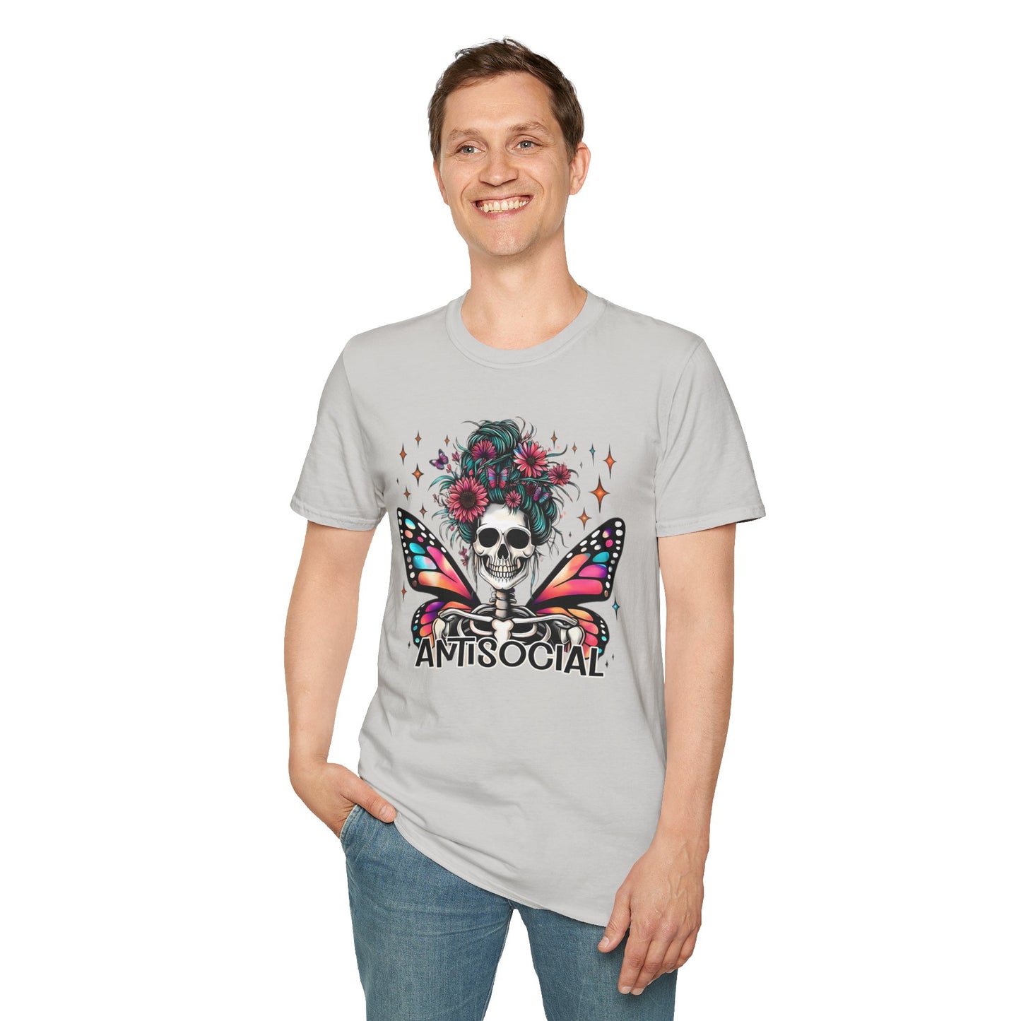 Skull Tee Shirt, Skeleton Shirt, Shirt with Skull, Shirt with Skeleton