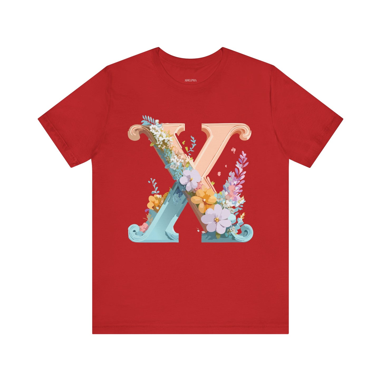Letter Shirt, Letter X Shirt
