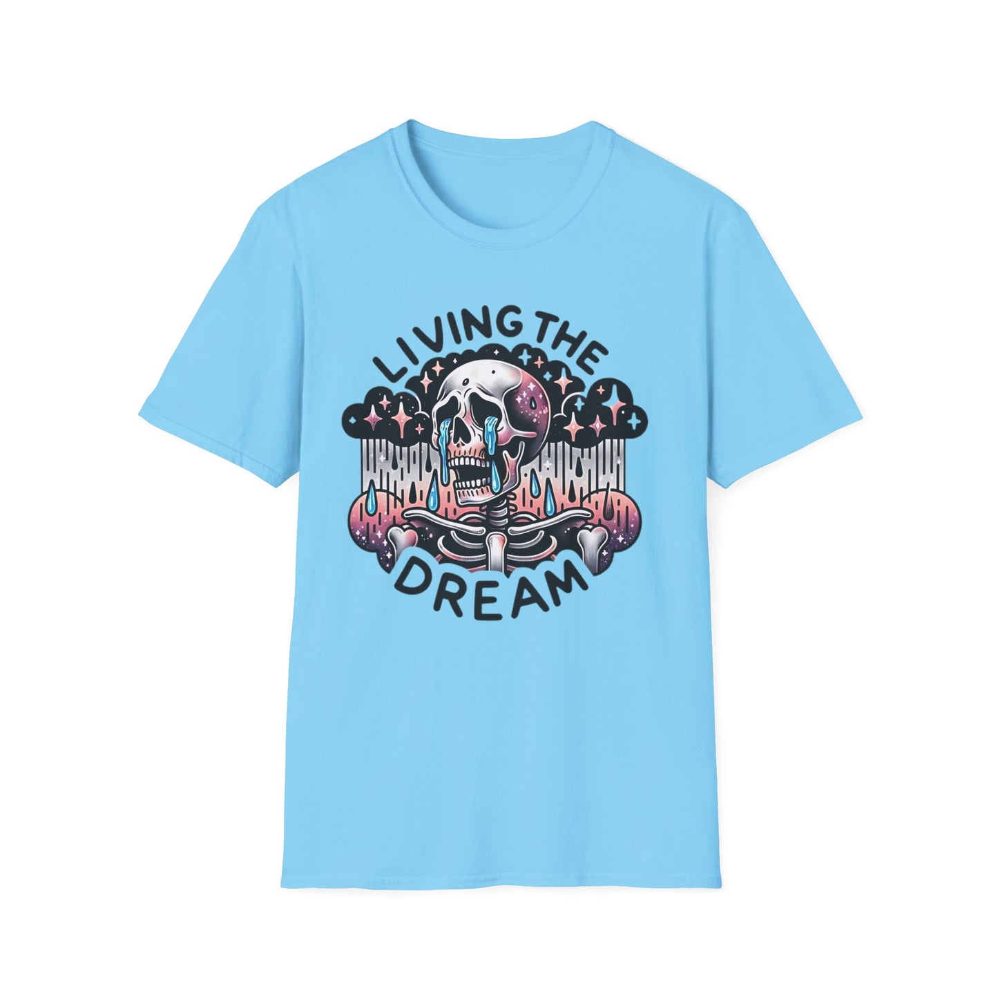 Skull Tee Shirt, Skeleton Shirt, Shirt with Skull, Shirt with Skeleton